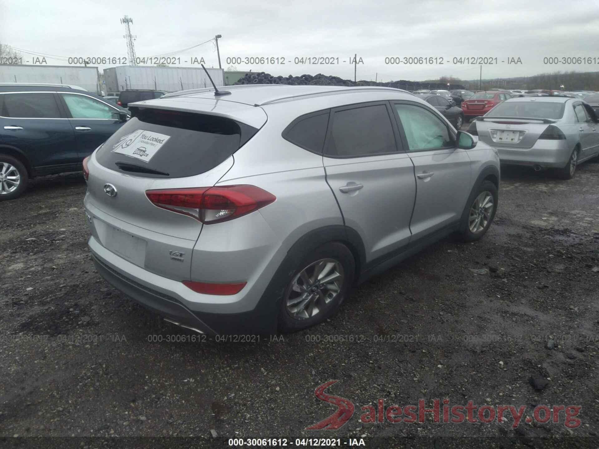 KM8J3CA24GU226750 2016 HYUNDAI TUCSON