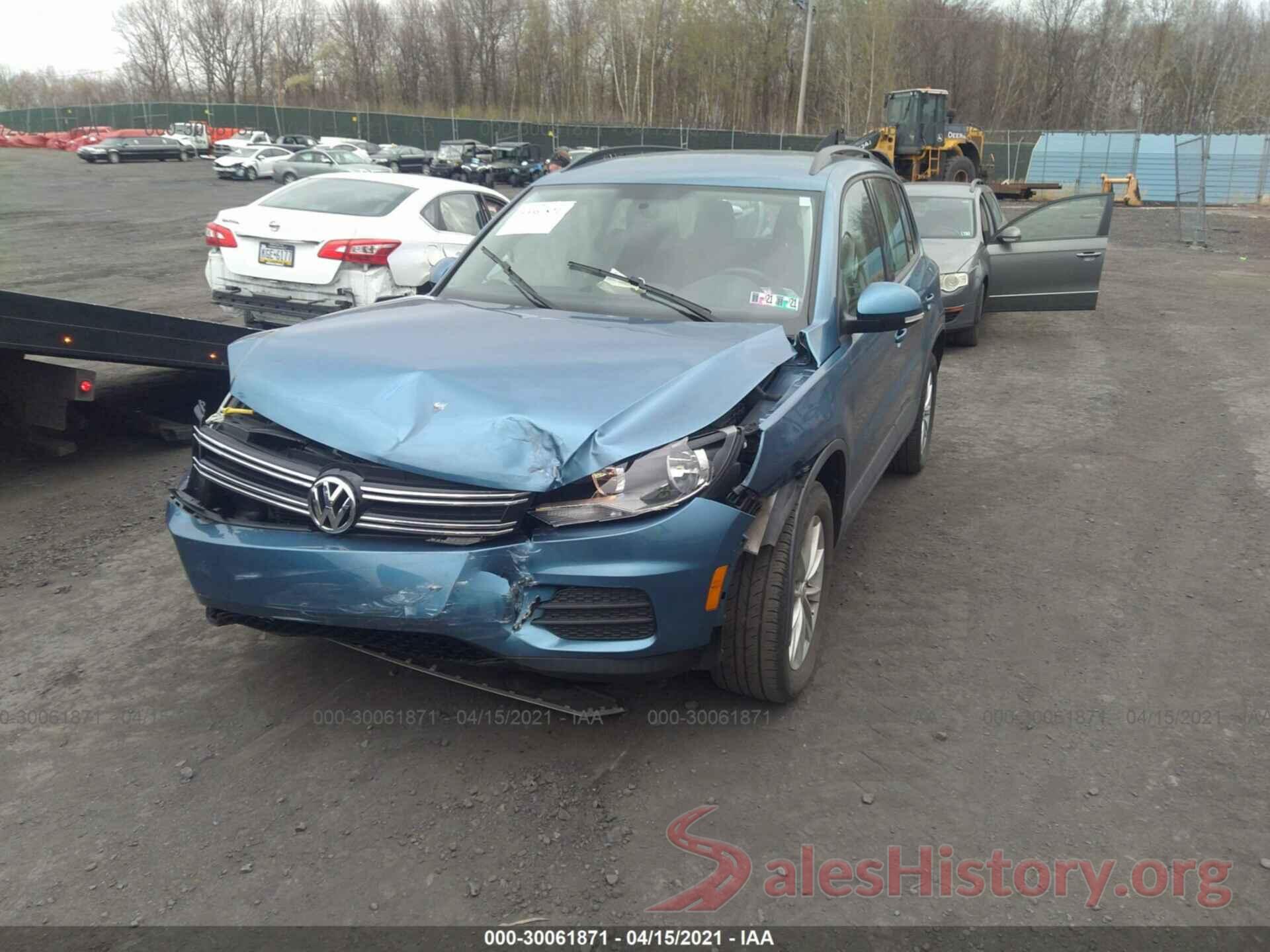 WVGBV7AX1HK046172 2017 VOLKSWAGEN TIGUAN