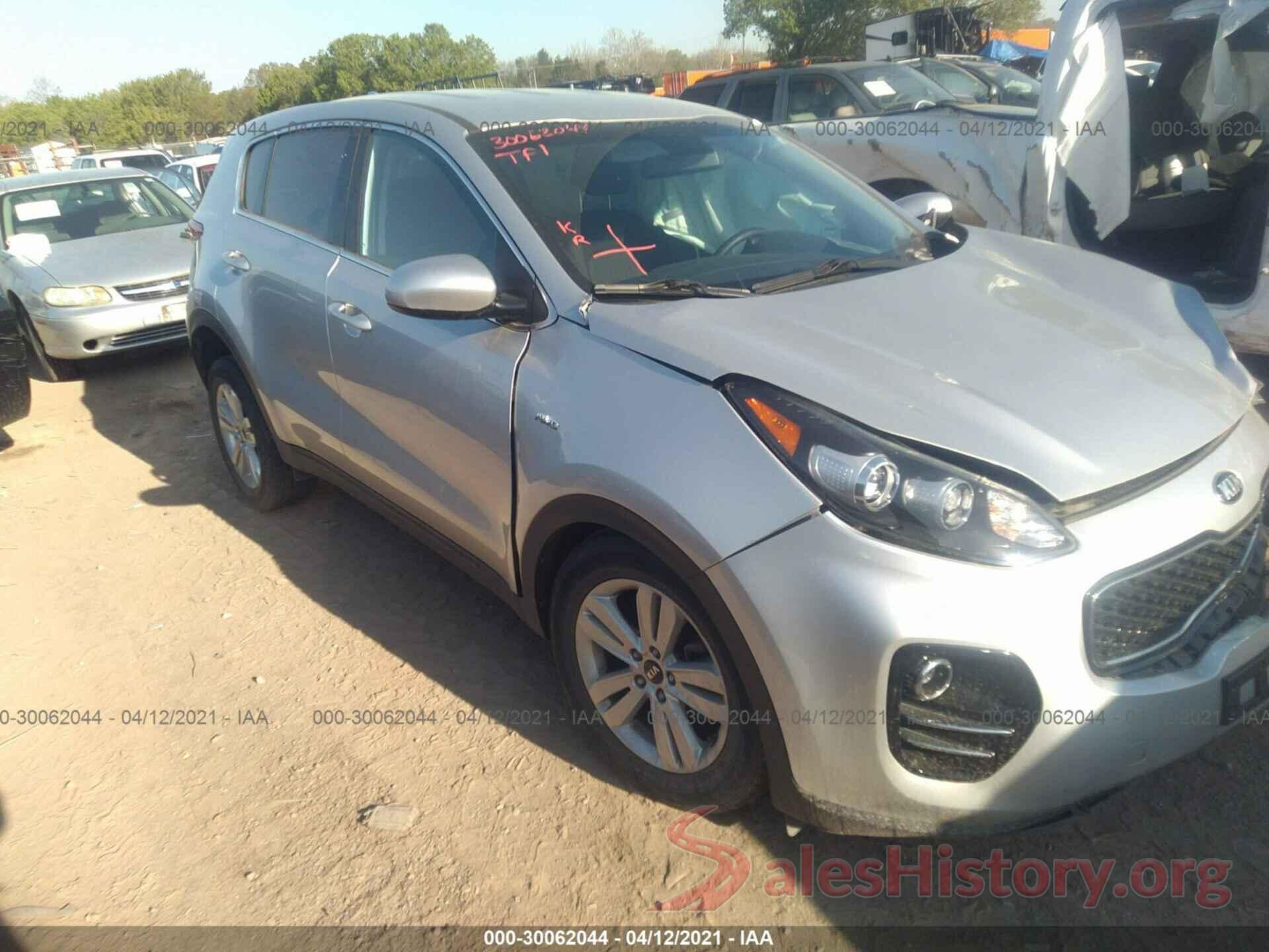 KNDPMCACXH7252192 2017 KIA SPORTAGE