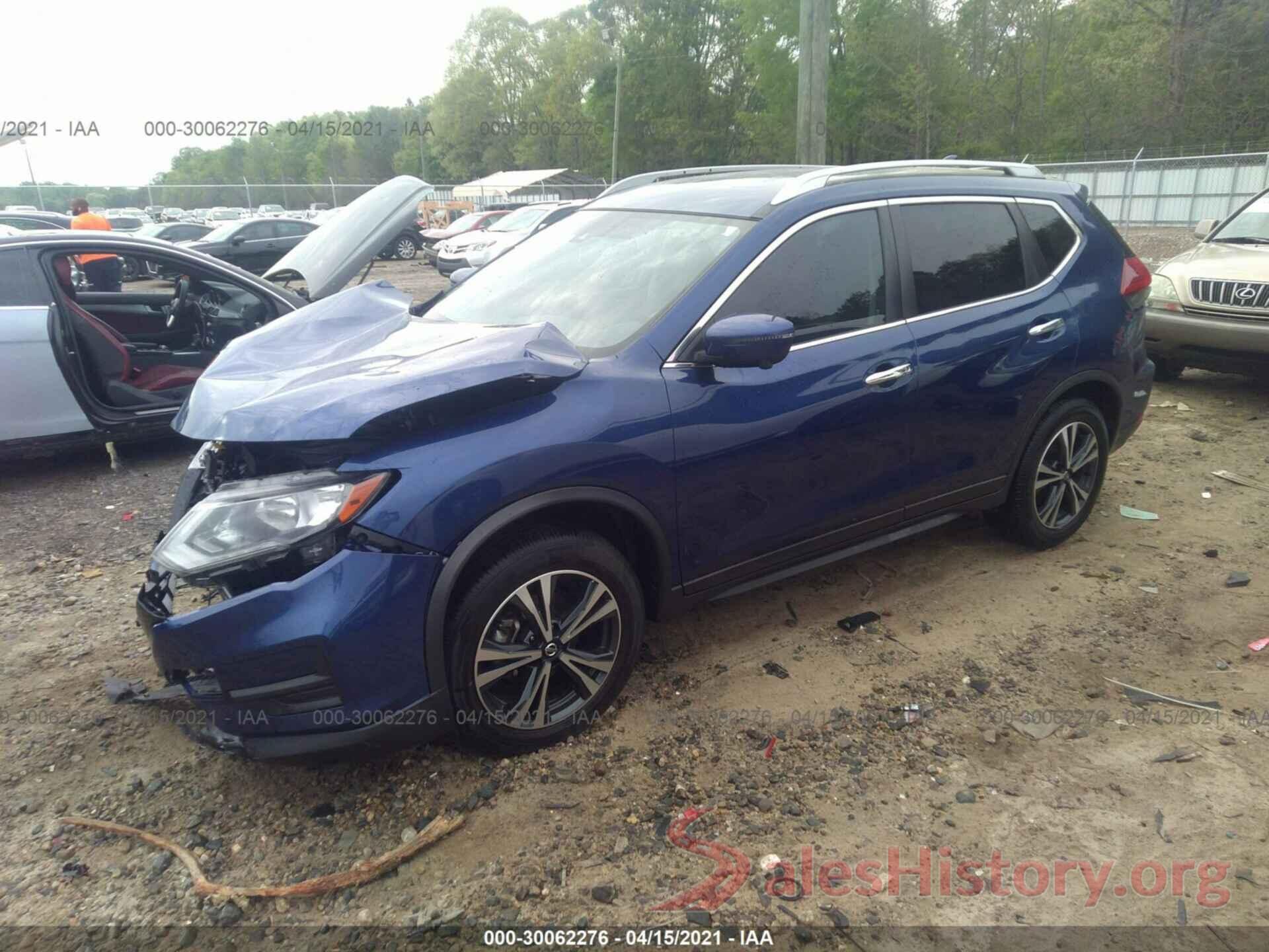 JN8AT2MT3LW009180 2020 NISSAN ROGUE