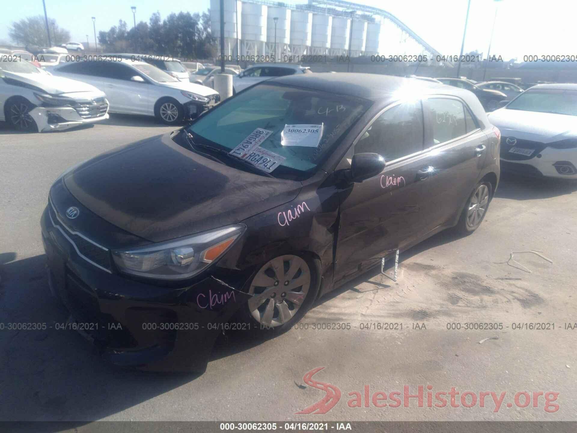 3KPA25AB7KE214196 2019 KIA RIO 5-DOOR