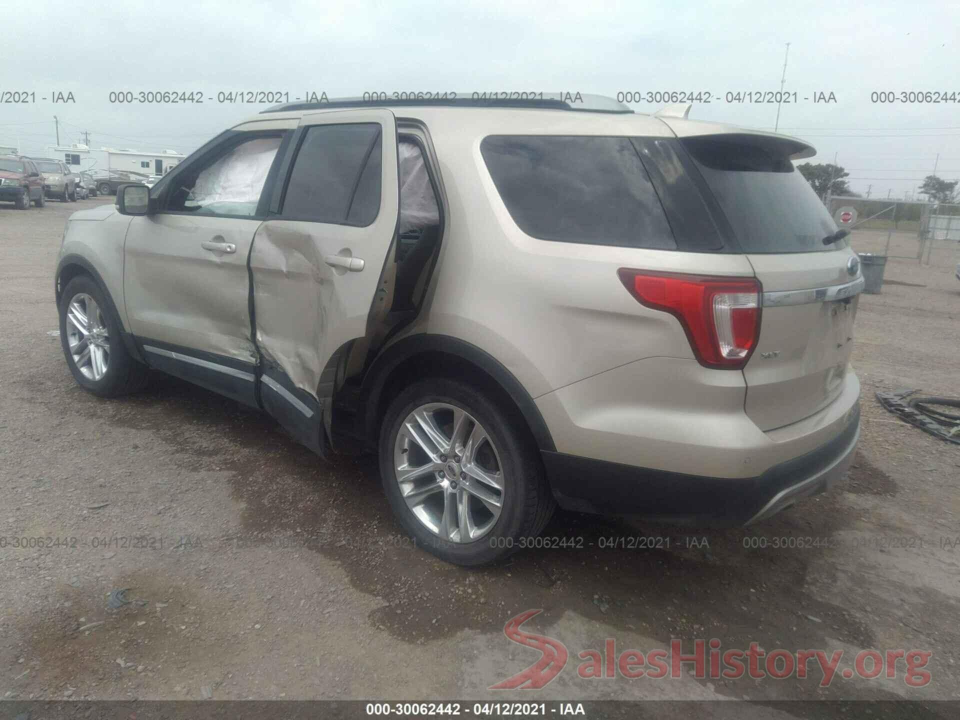 1FM5K7D88HGB20992 2017 FORD EXPLORER