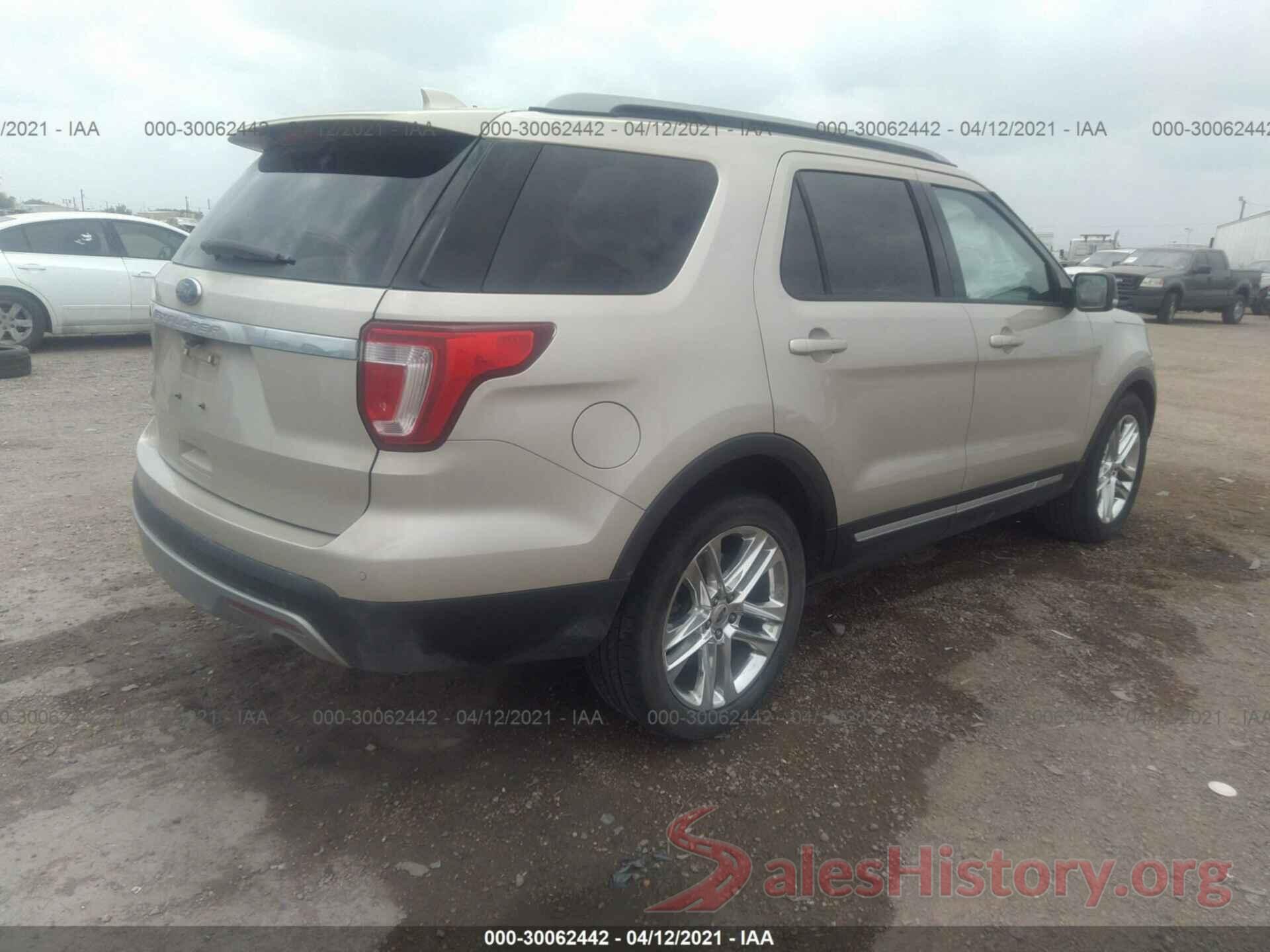 1FM5K7D88HGB20992 2017 FORD EXPLORER