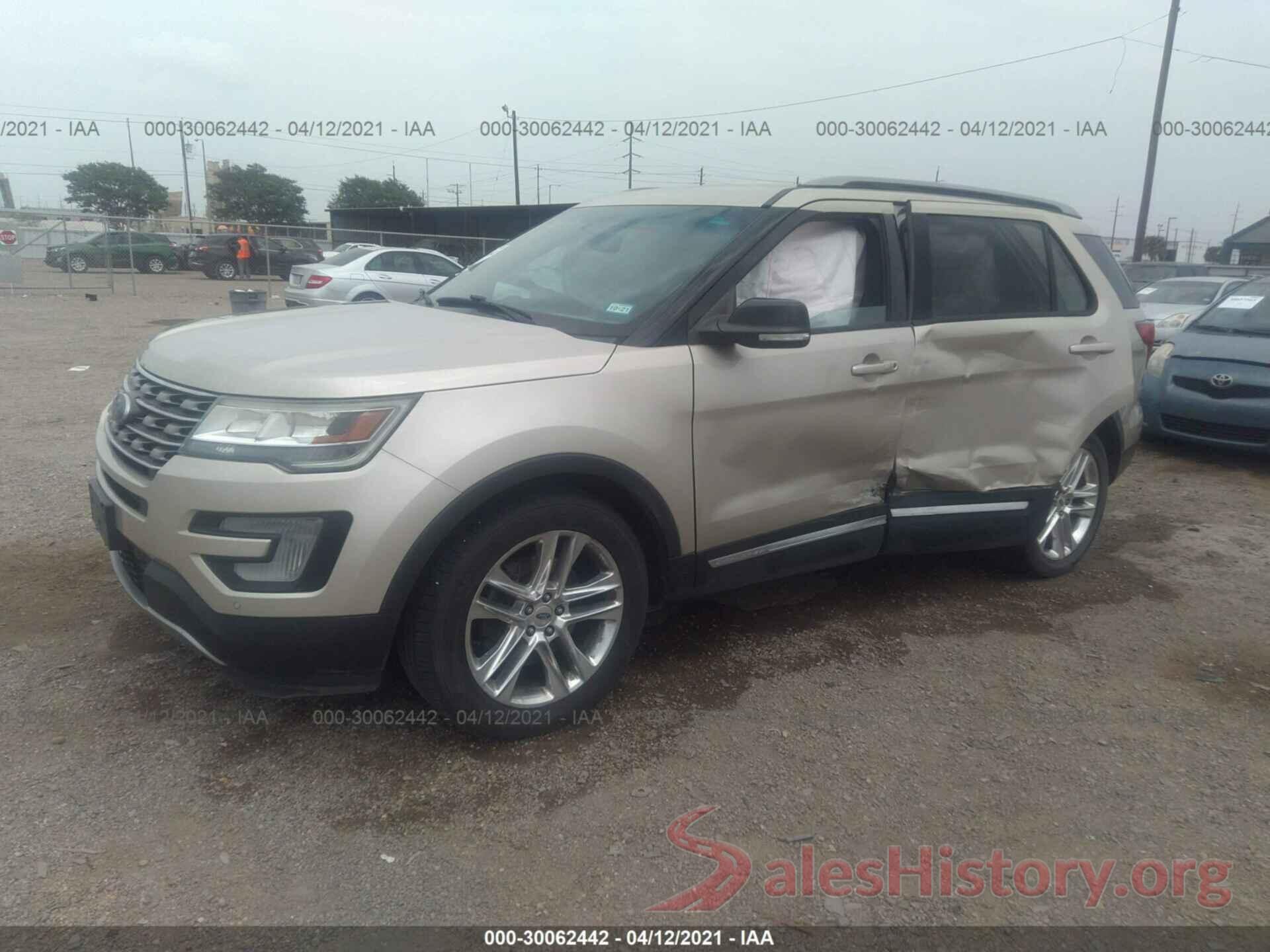 1FM5K7D88HGB20992 2017 FORD EXPLORER