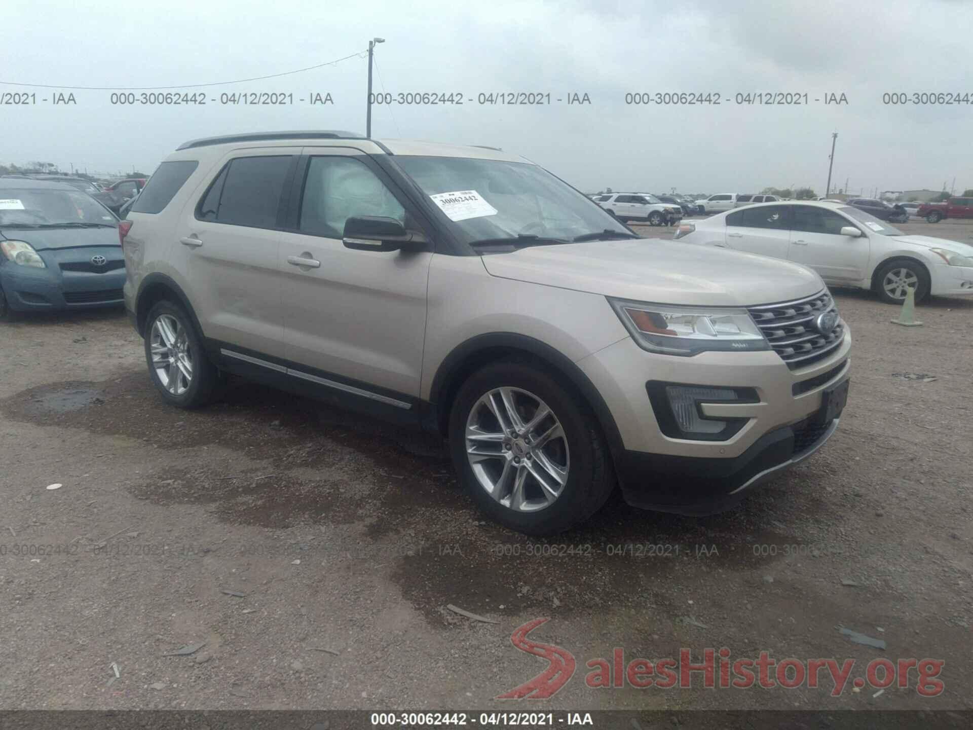 1FM5K7D88HGB20992 2017 FORD EXPLORER