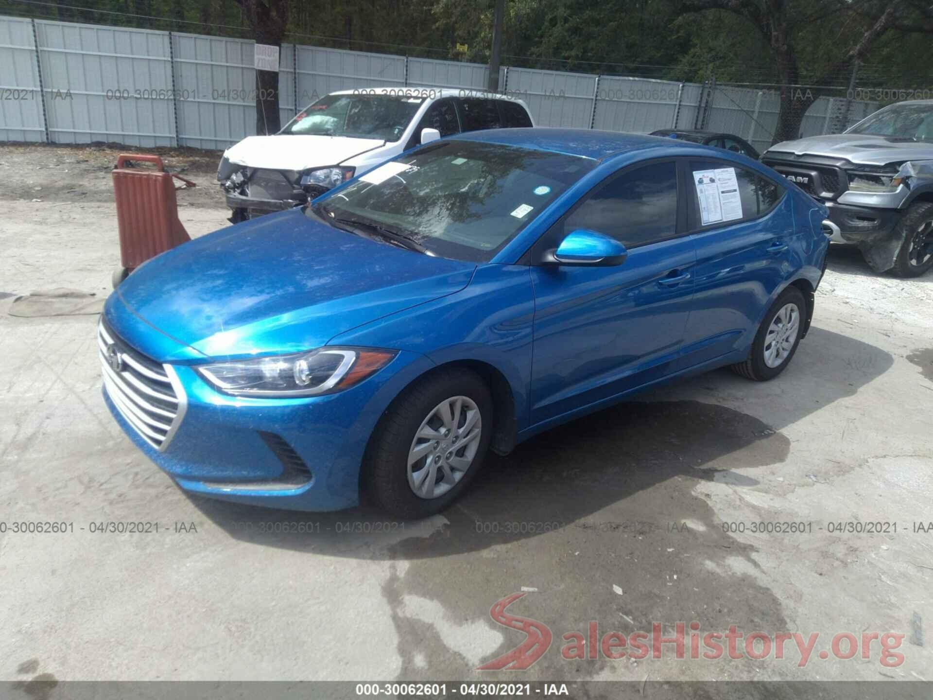 5NPD74LFXHH184379 2017 HYUNDAI ELANTRA