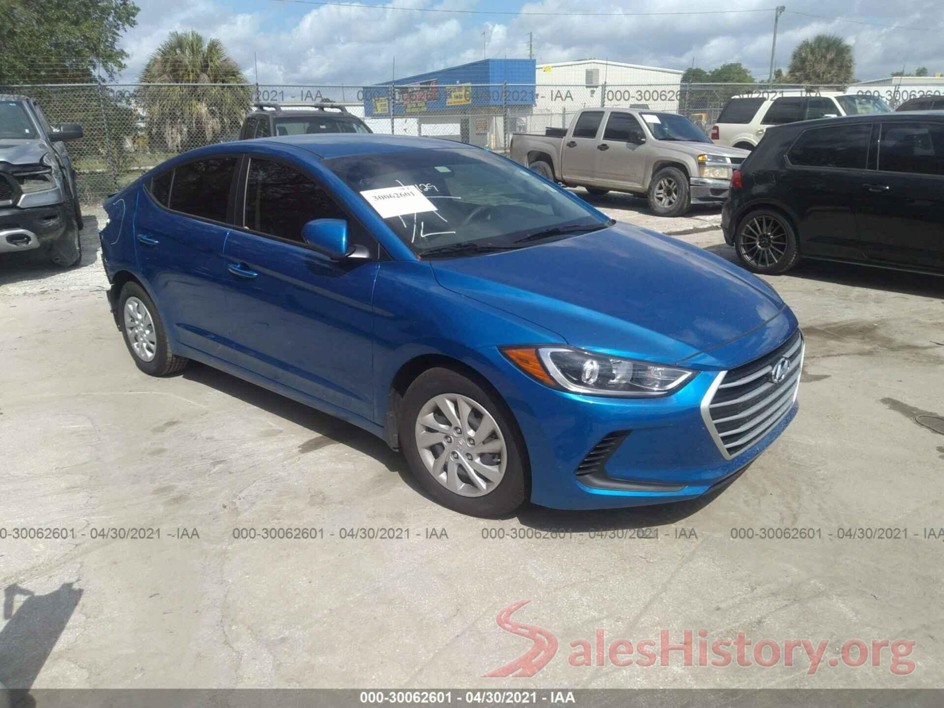 5NPD74LFXHH184379 2017 HYUNDAI ELANTRA