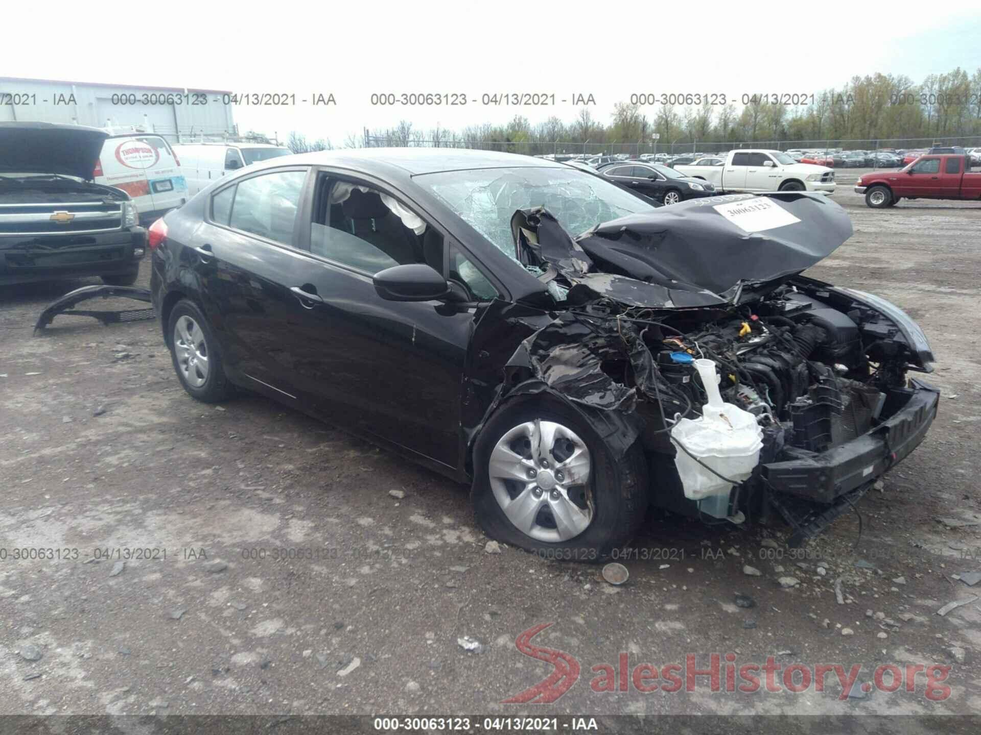 KNAFK4A63G5575220 2016 KIA FORTE