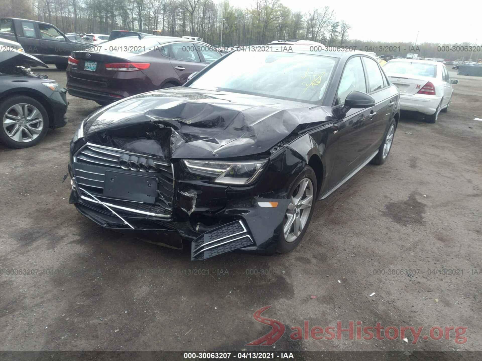 WAUKMAF47JN003556 2018 AUDI A4