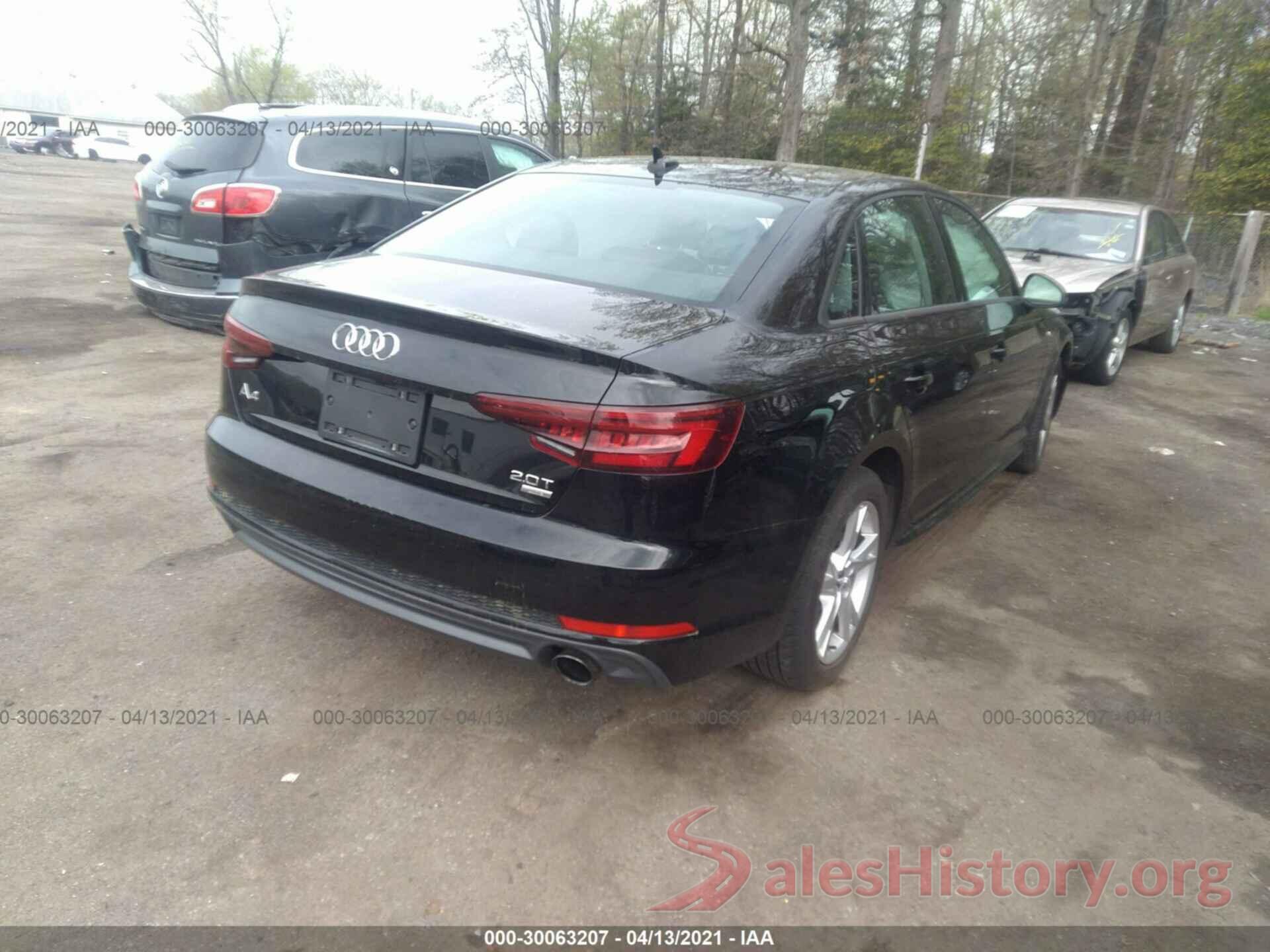 WAUKMAF47JN003556 2018 AUDI A4