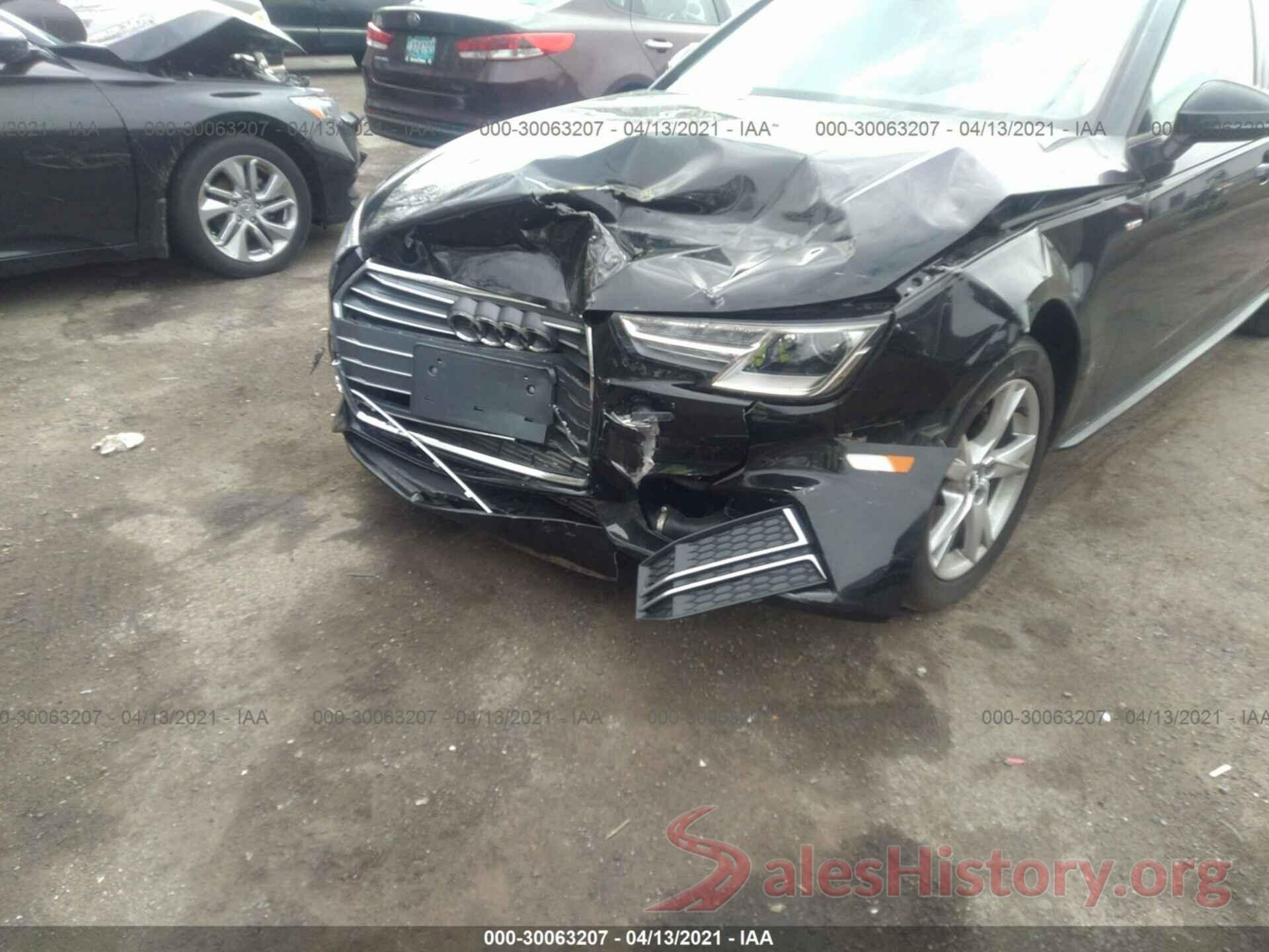 WAUKMAF47JN003556 2018 AUDI A4