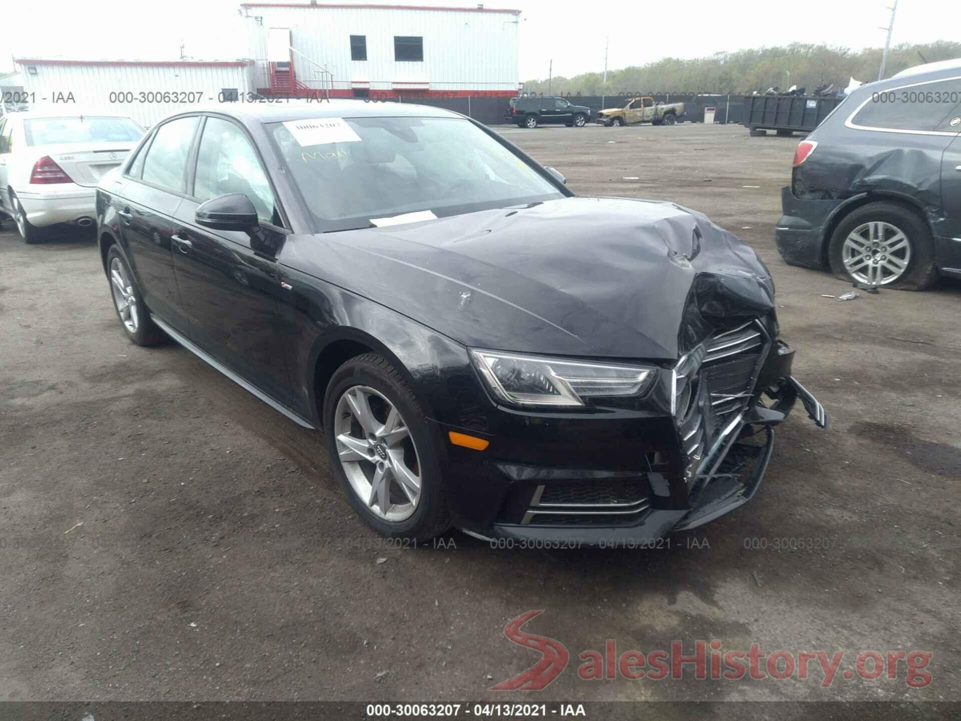 WAUKMAF47JN003556 2018 AUDI A4