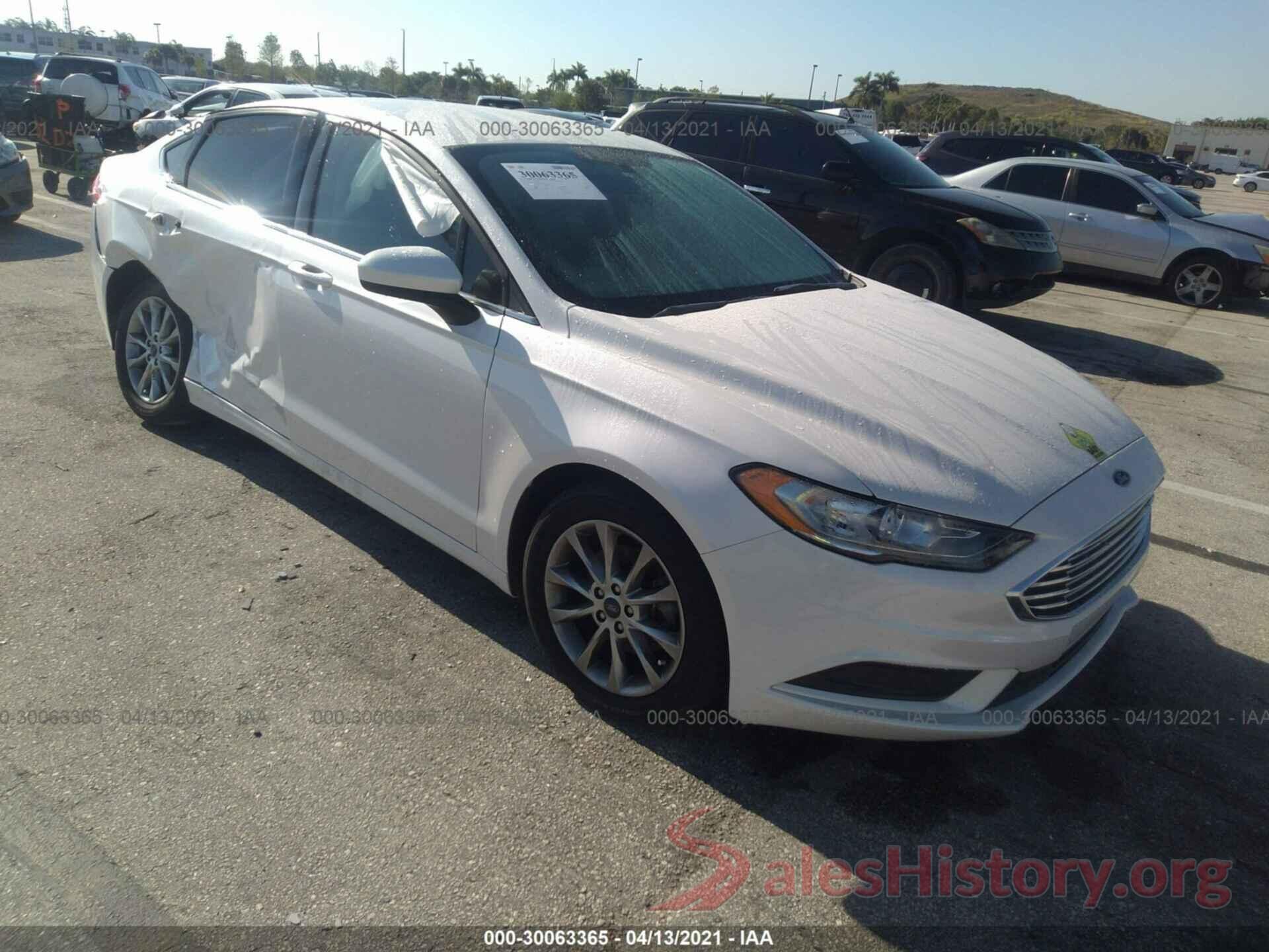 3FA6P0HD8HR250116 2017 FORD FUSION