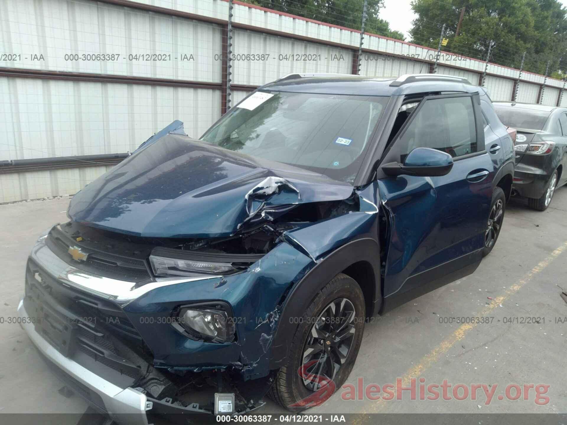 KL79MPSLXMB098618 2021 CHEVROLET TRAILBLAZER