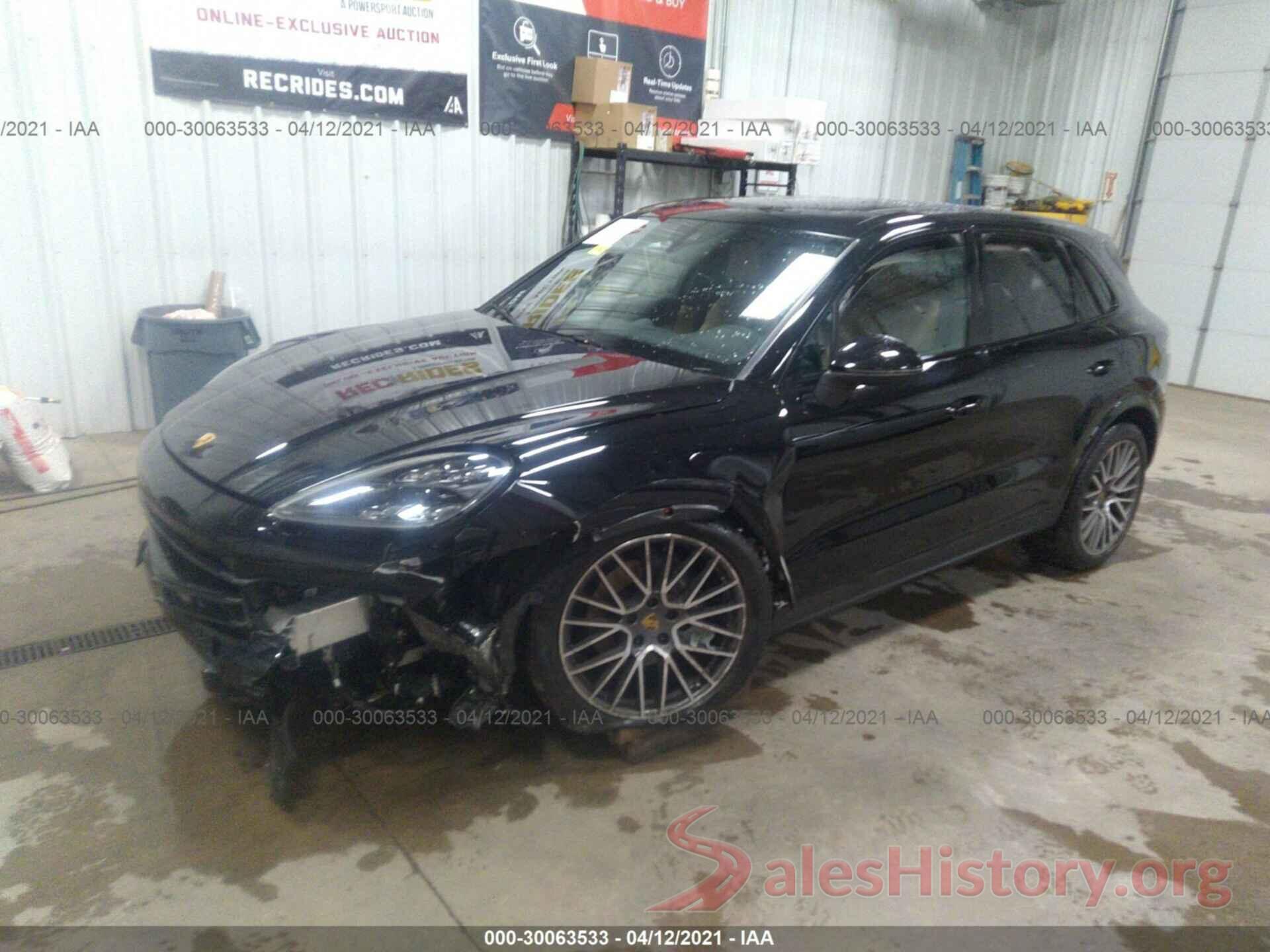 WP1AA2AY7KDA15106 2019 PORSCHE CAYENNE