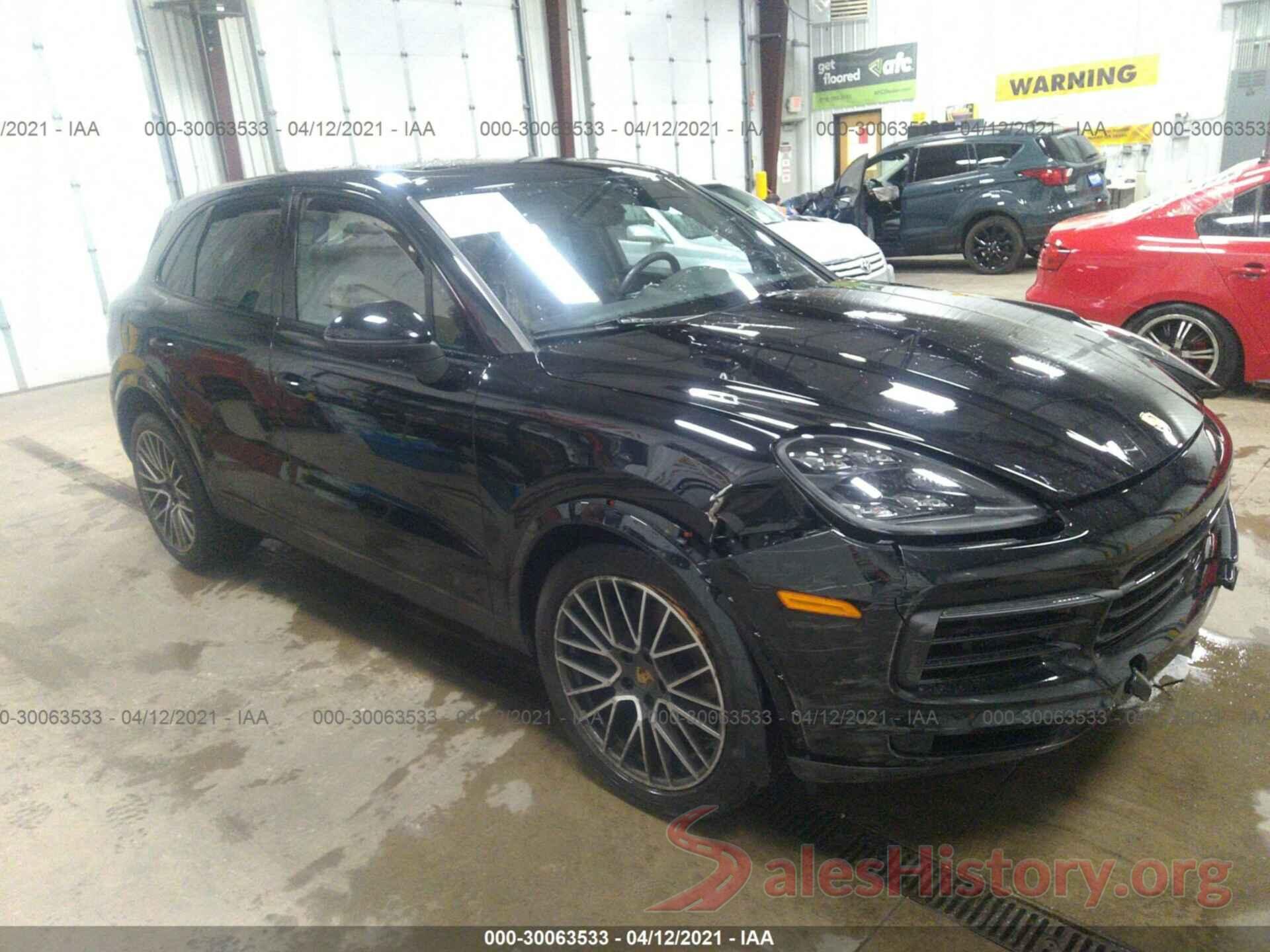 WP1AA2AY7KDA15106 2019 PORSCHE CAYENNE