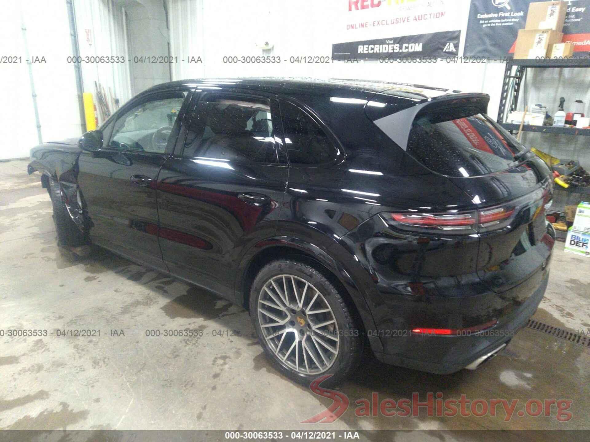 WP1AA2AY7KDA15106 2019 PORSCHE CAYENNE