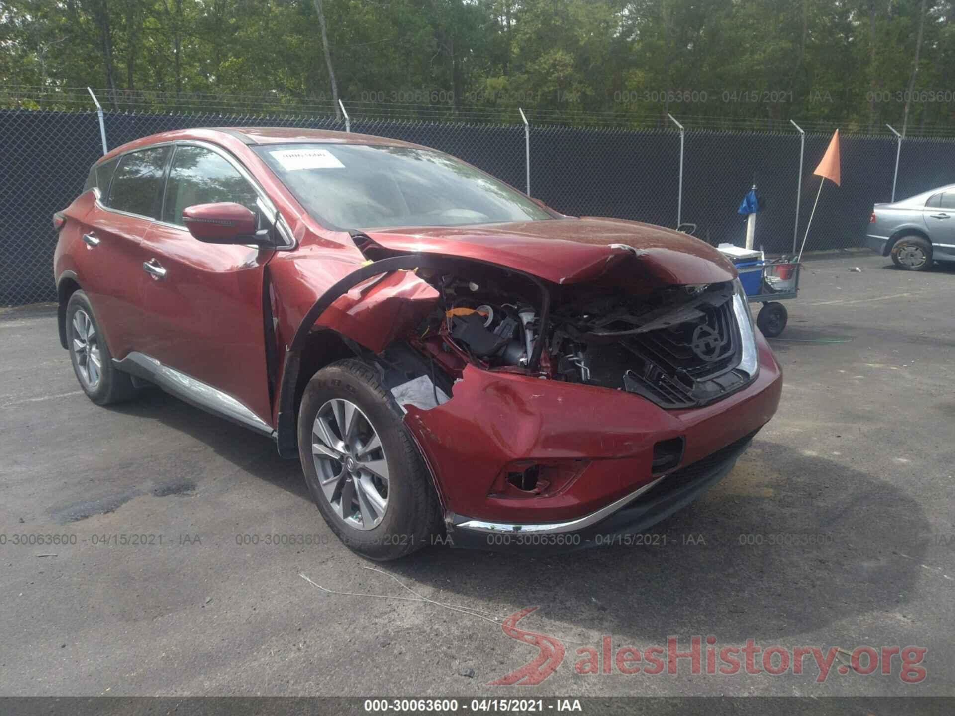 5N1AZ2MG5GN147372 2016 NISSAN MURANO