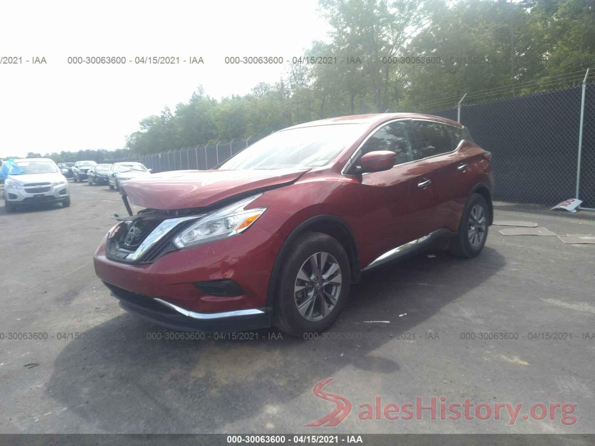 5N1AZ2MG5GN147372 2016 NISSAN MURANO