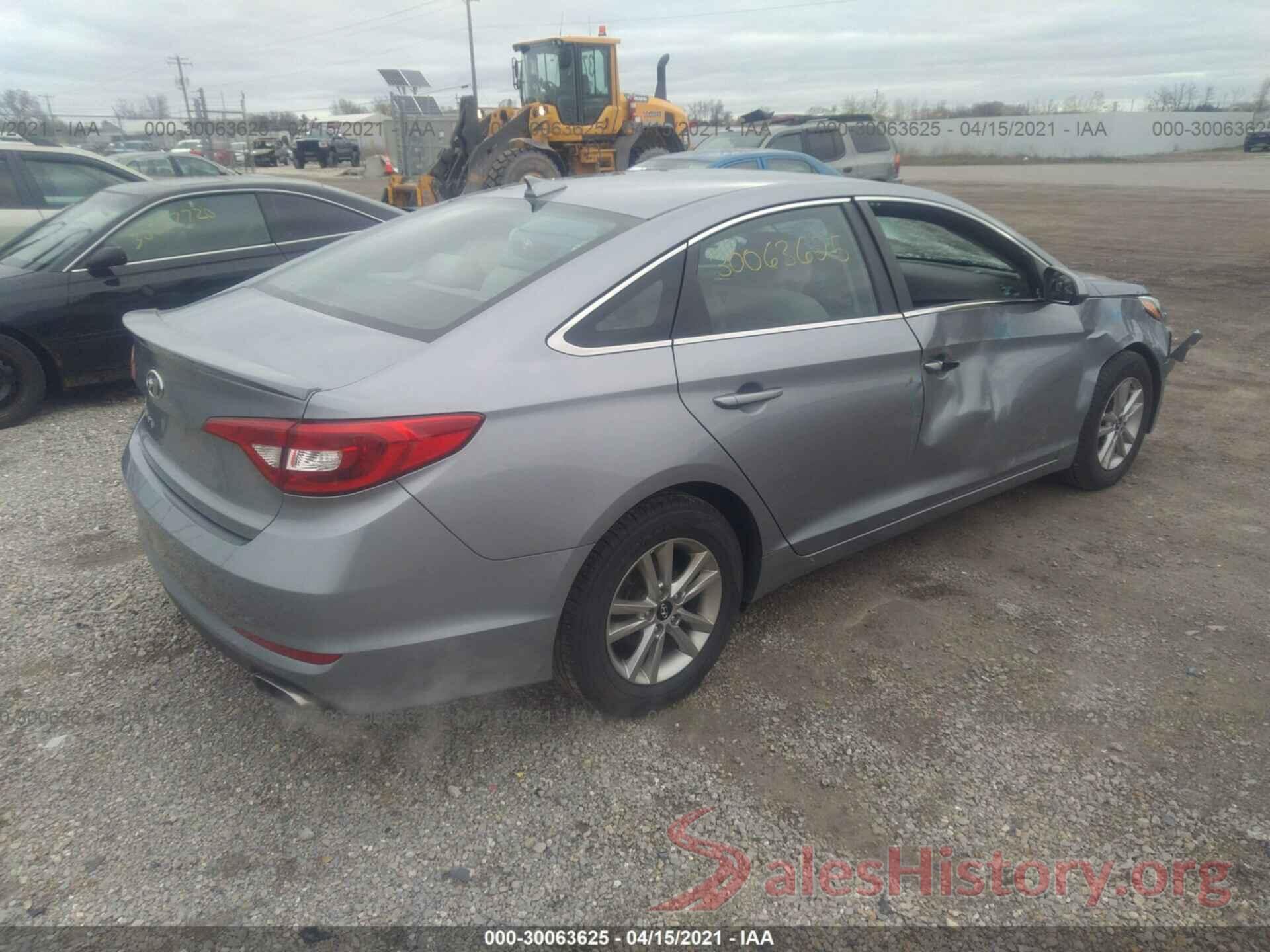 5NPE24AF2GH374312 2016 HYUNDAI SONATA