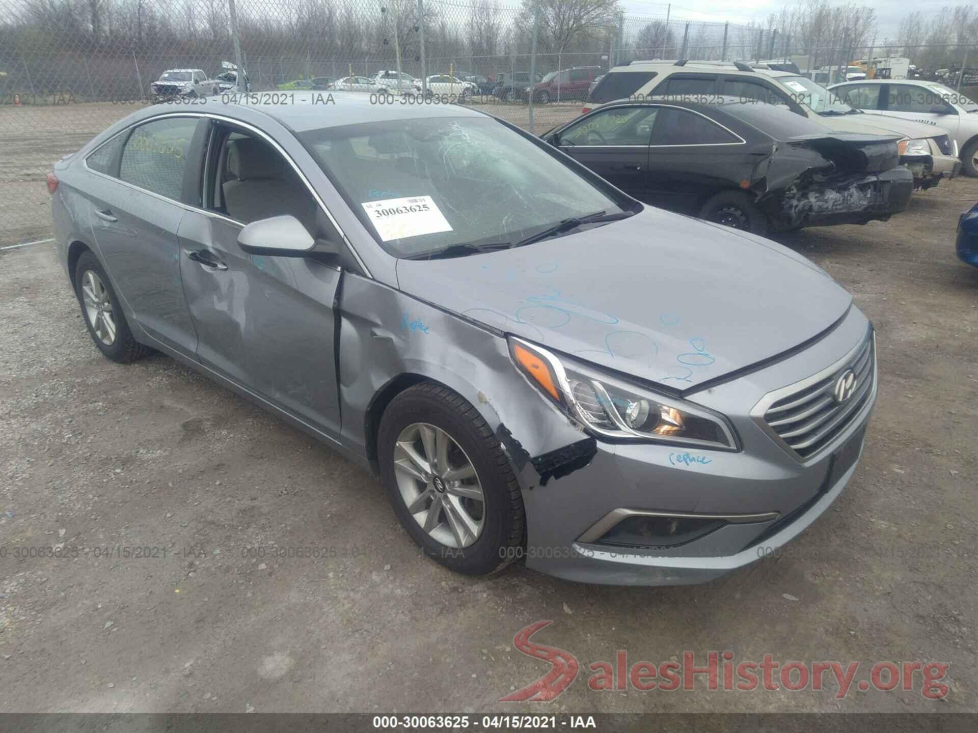 5NPE24AF2GH374312 2016 HYUNDAI SONATA