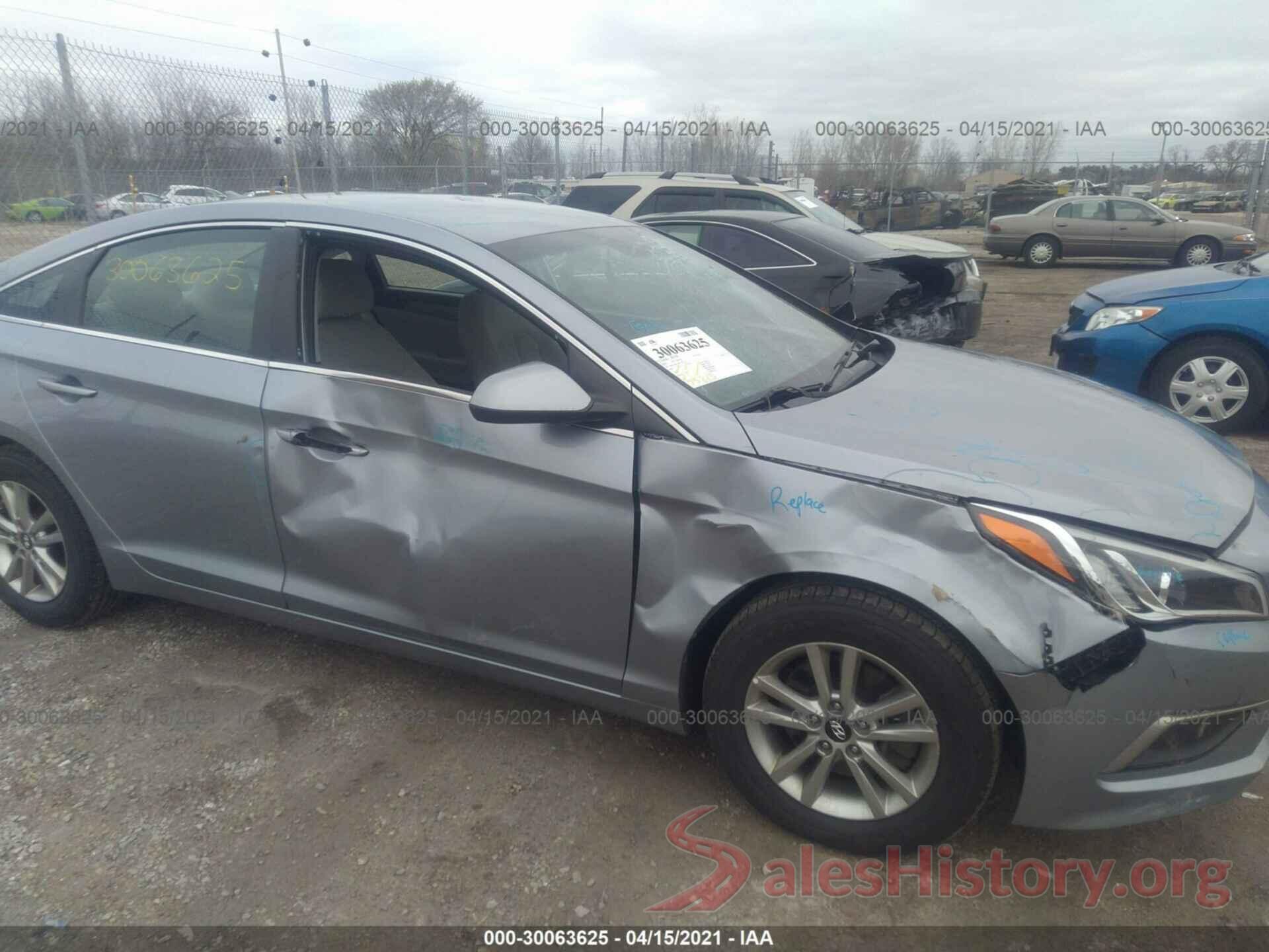 5NPE24AF2GH374312 2016 HYUNDAI SONATA