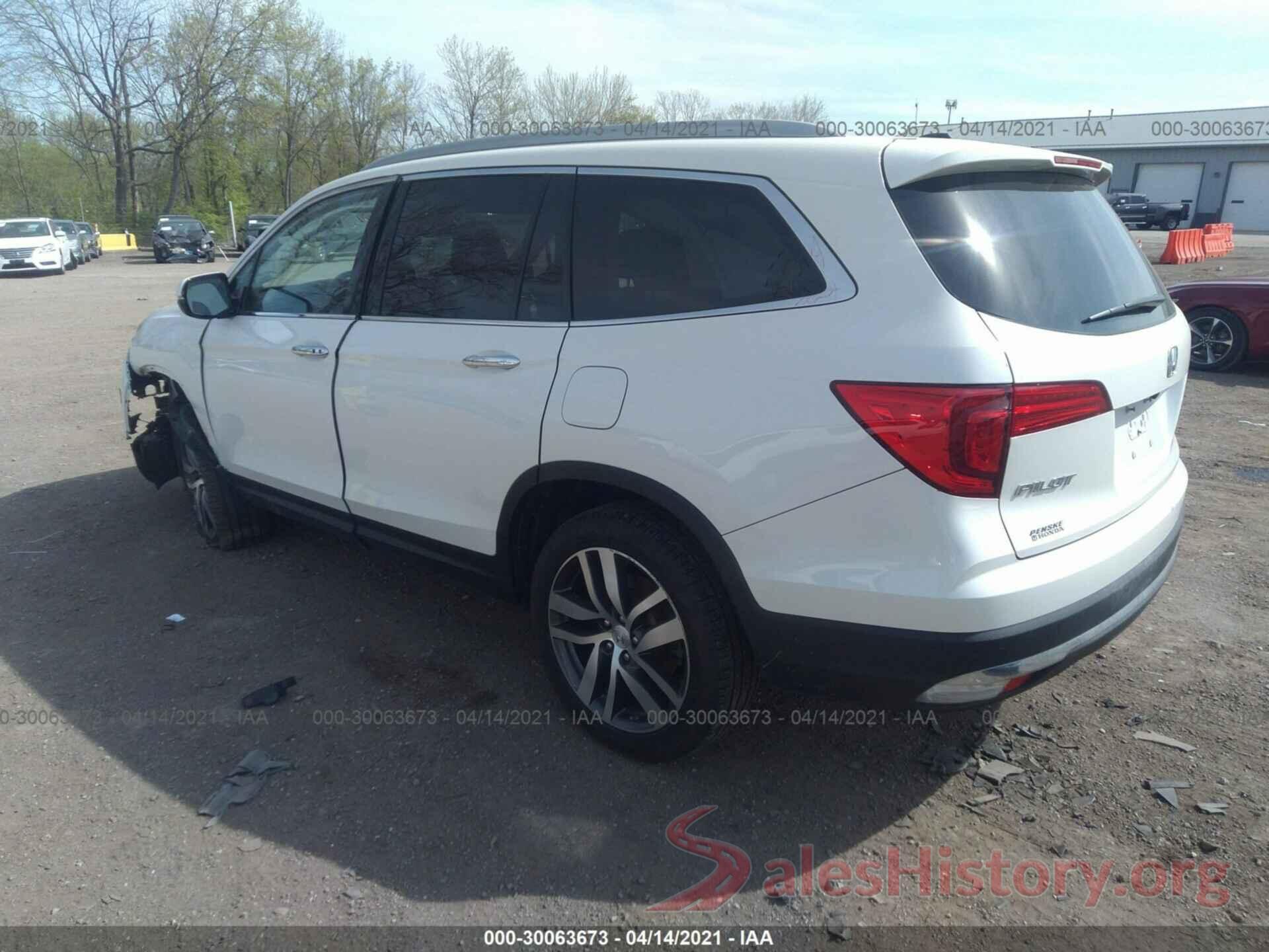 5FNYF6H06GB030818 2016 HONDA PILOT