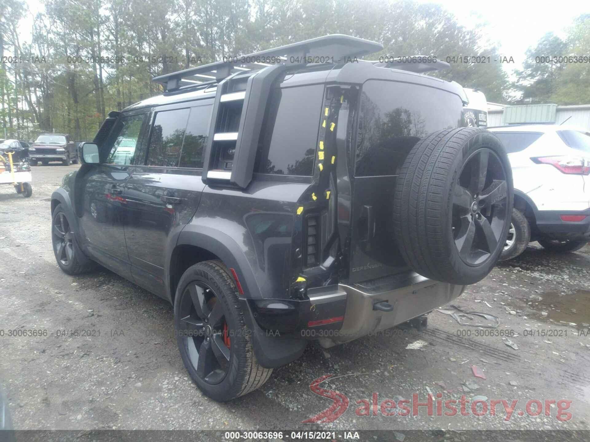 SALEXERU7M2038588 2021 LAND ROVER DEFENDER