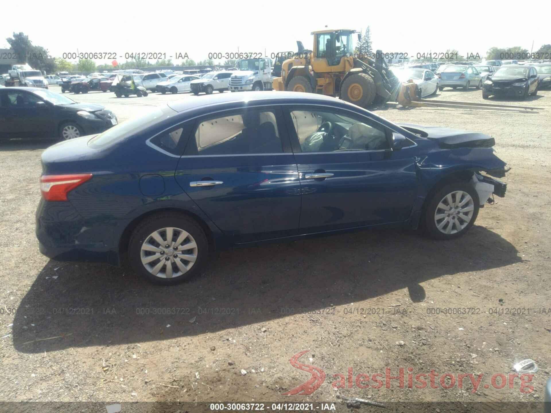 3N1AB7APXKY445277 2019 NISSAN SENTRA