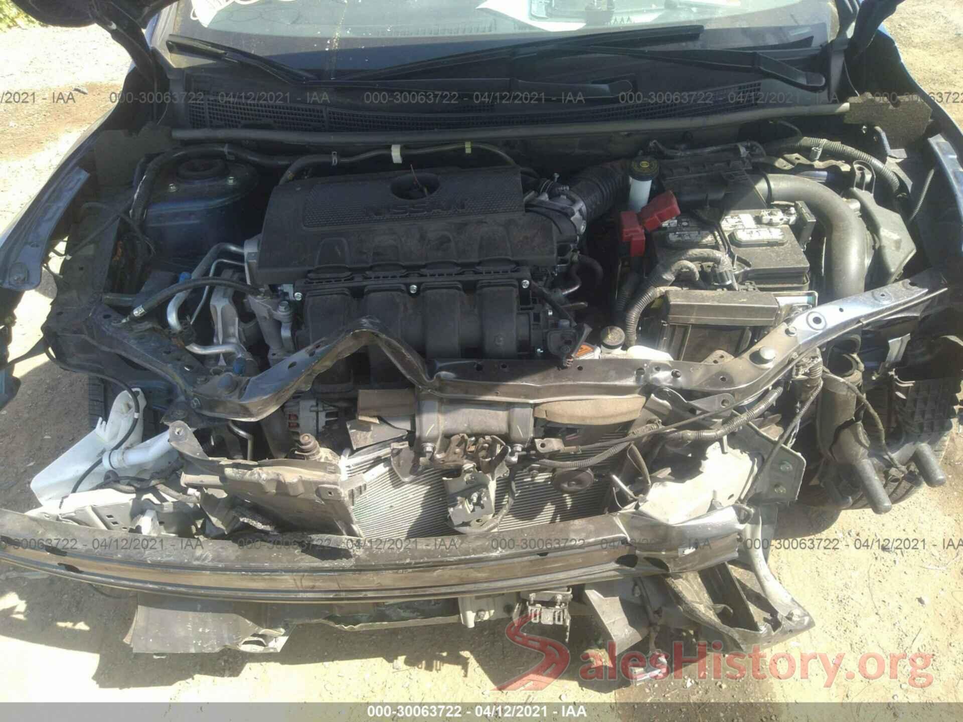 3N1AB7APXKY445277 2019 NISSAN SENTRA