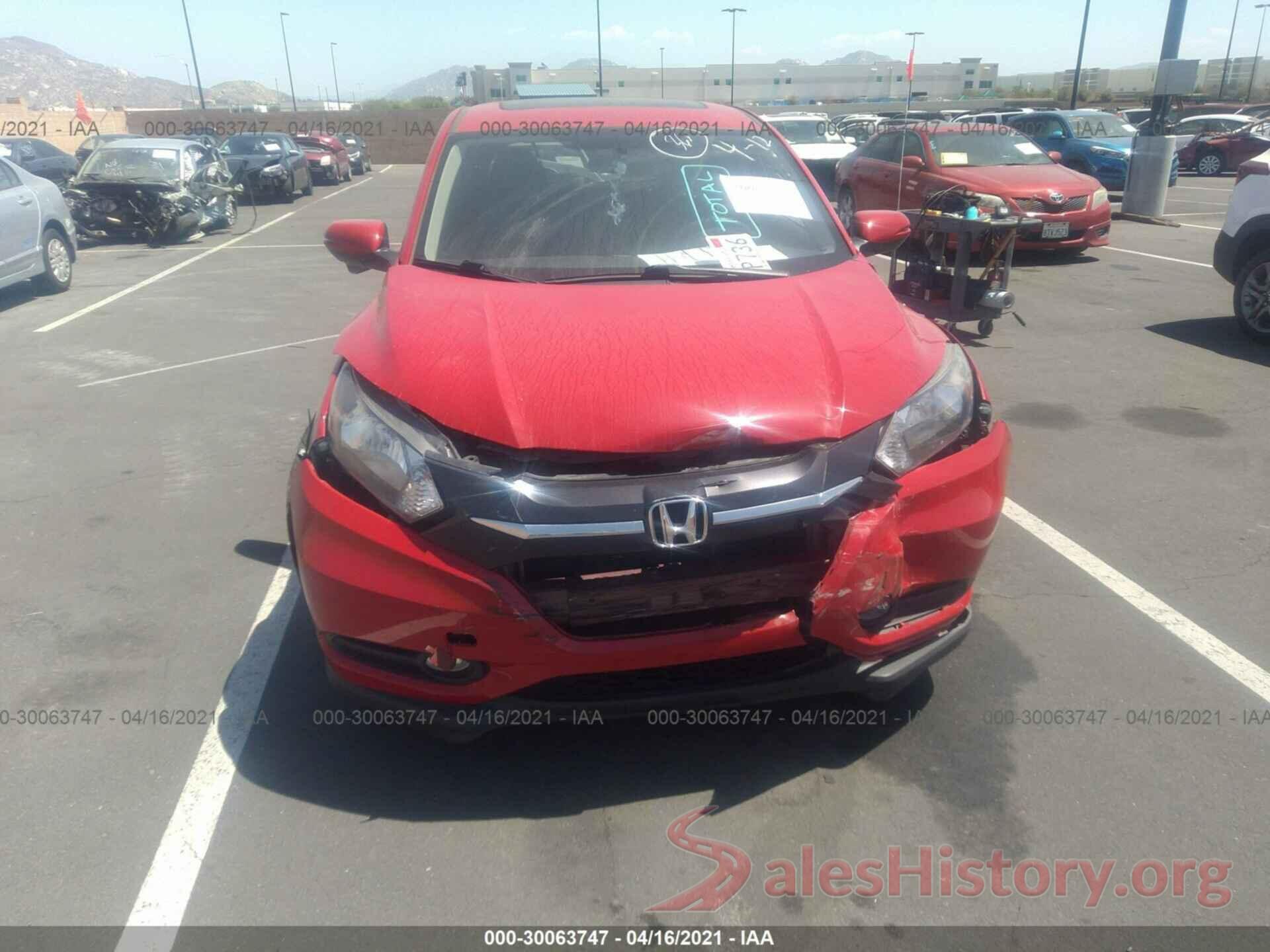 3CZRU5H56GM731896 2016 HONDA HR-V