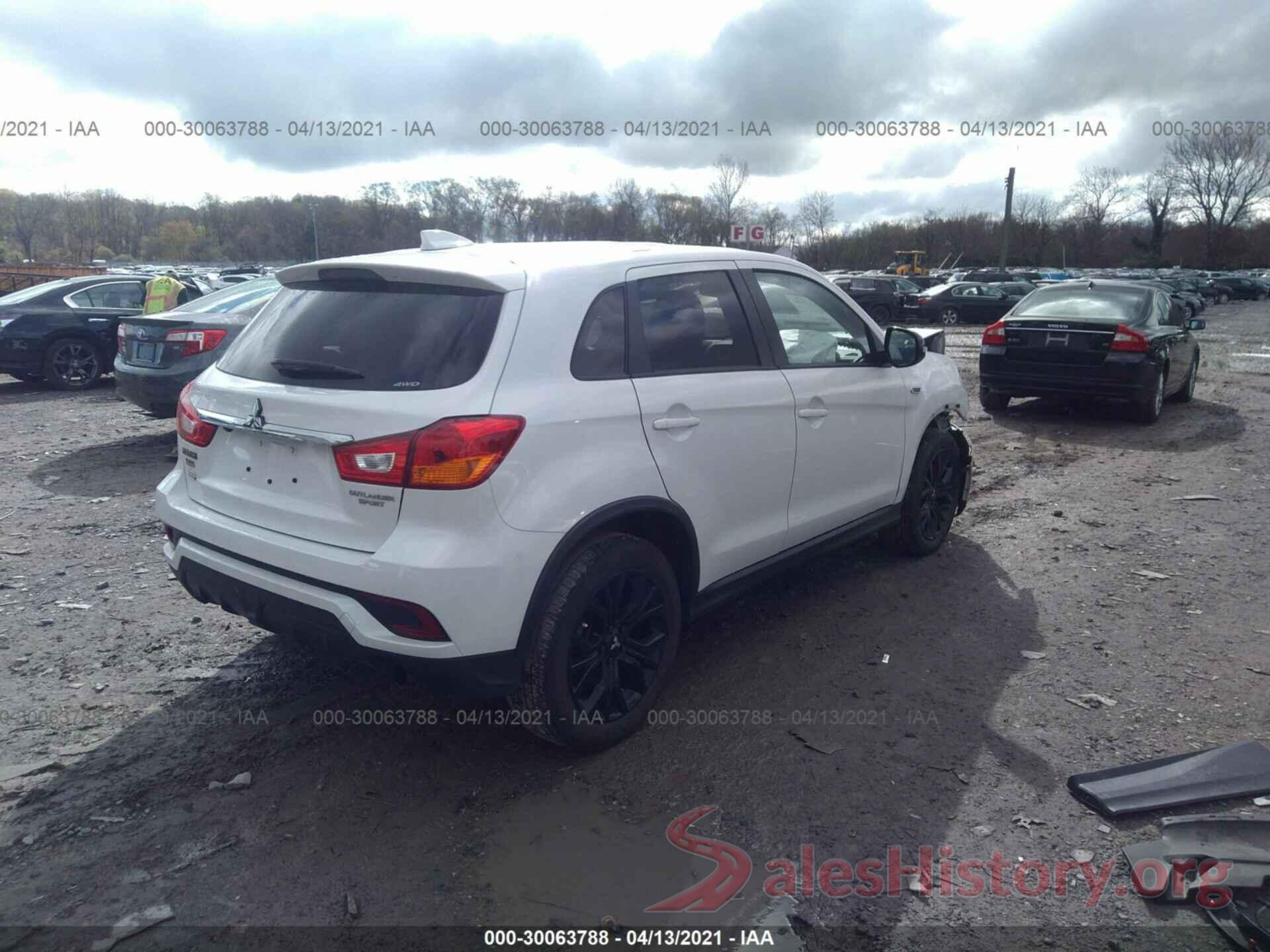 JA4AR3AU8KU026560 2019 MITSUBISHI OUTLANDER SPORT