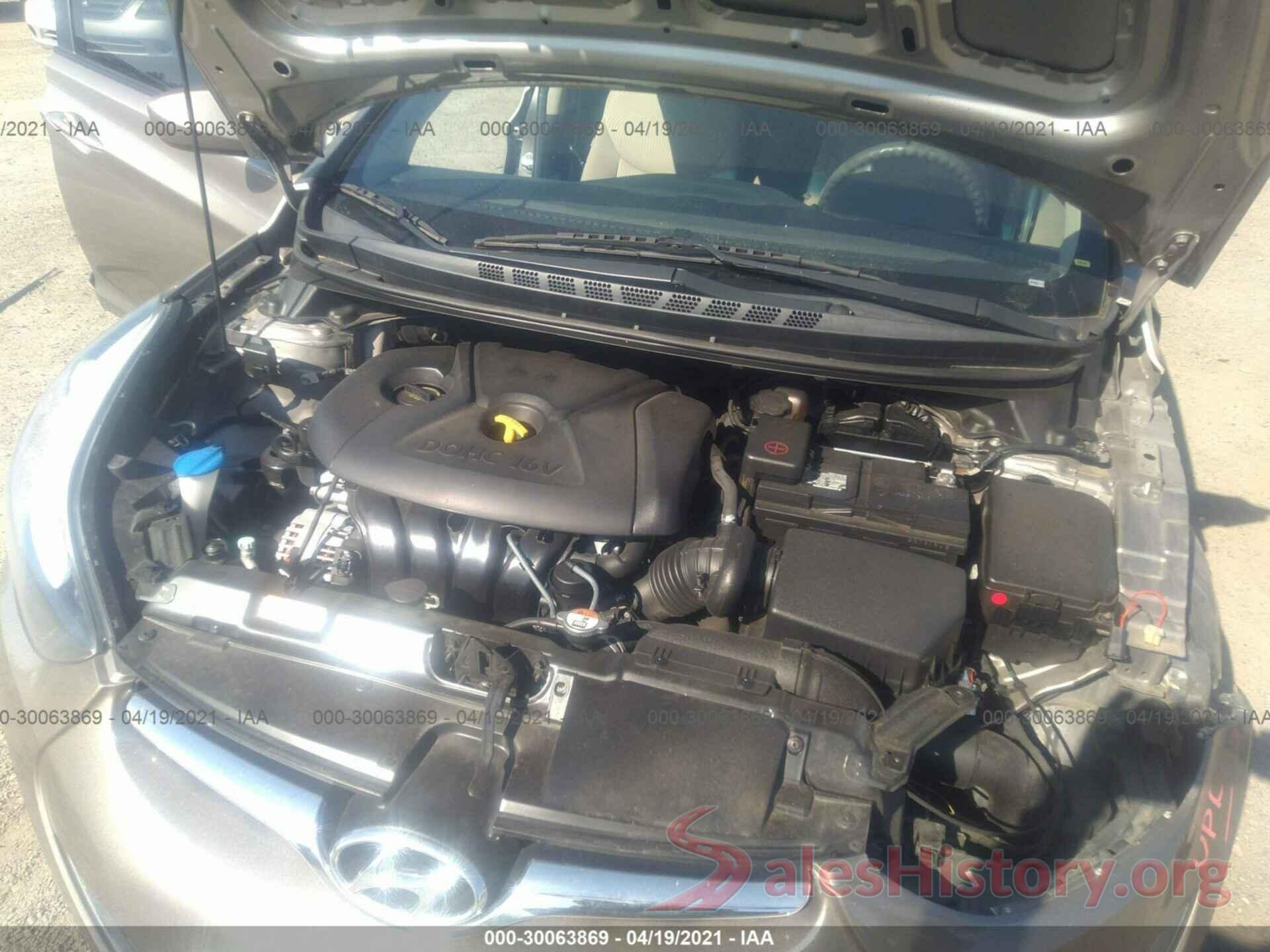 5NPDH4AEXGH724271 2016 HYUNDAI ELANTRA