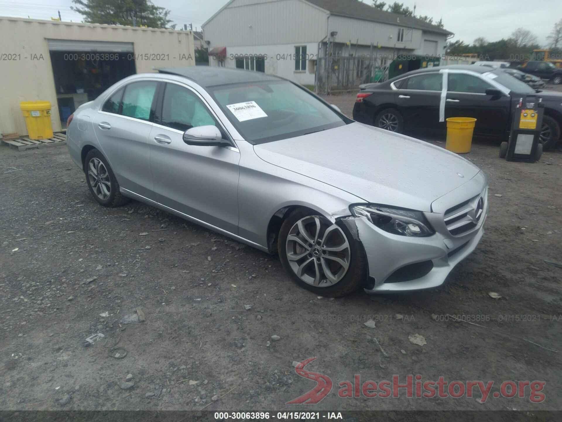 55SWF4KB8HU227107 2017 MERCEDES-BENZ C-CLASS