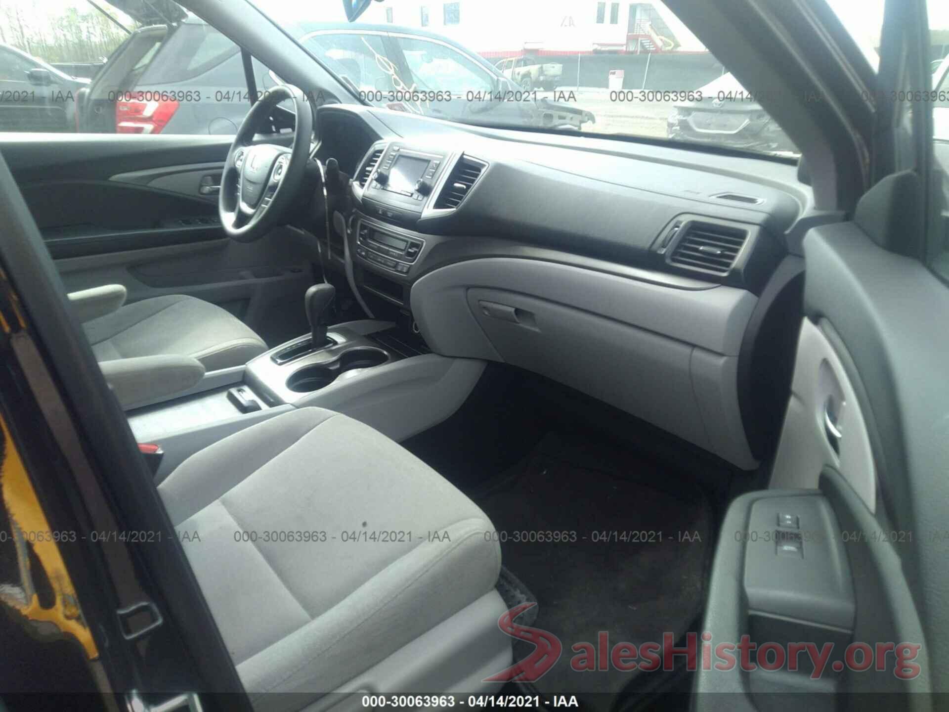 5FNYF6H1XGB005302 2016 HONDA PILOT