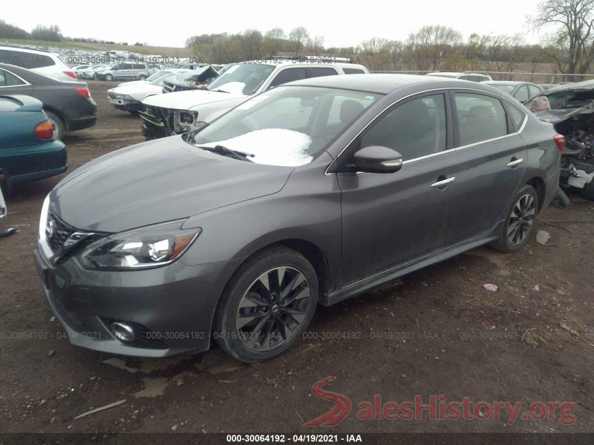 3N1AB7AP6KY281283 2019 NISSAN SENTRA