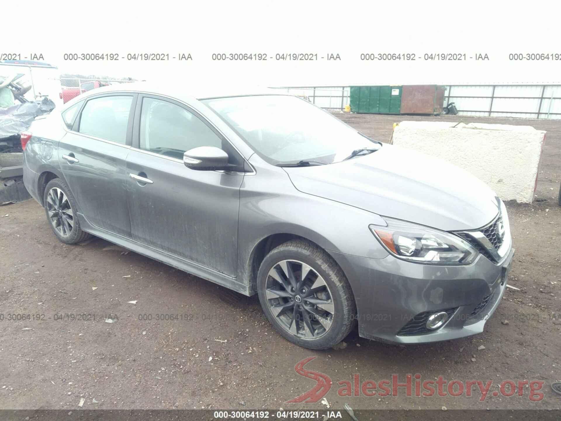 3N1AB7AP6KY281283 2019 NISSAN SENTRA