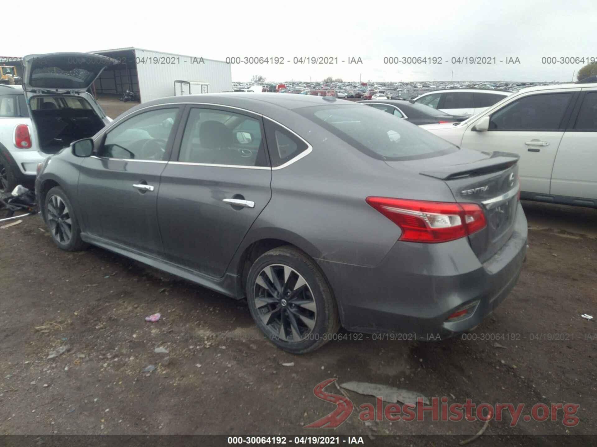 3N1AB7AP6KY281283 2019 NISSAN SENTRA