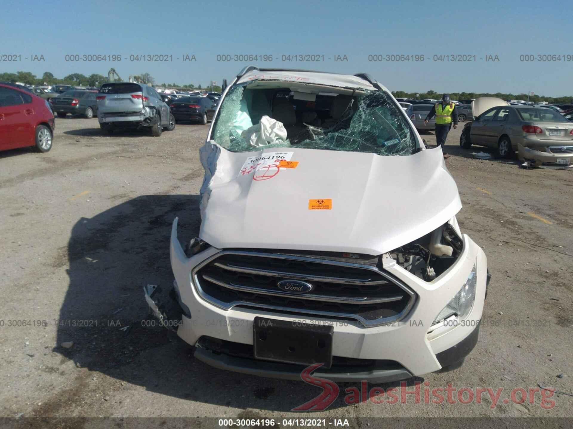 MAJ6S3KL9KC288749 2019 FORD ECOSPORT