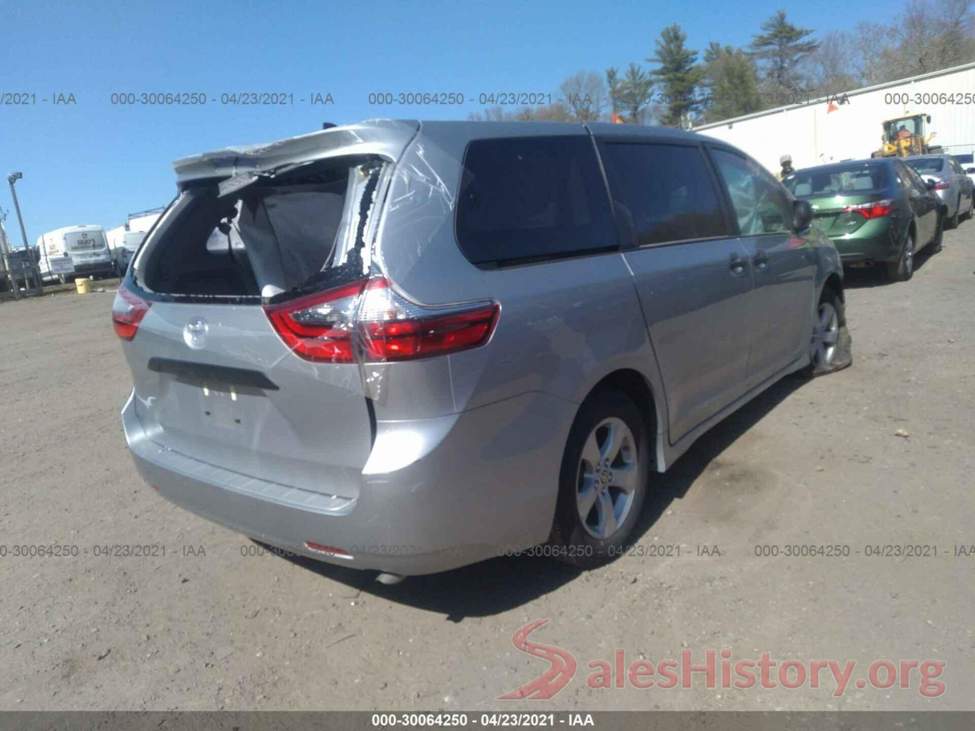 5TDZZ3DC6LS069568 2020 TOYOTA SIENNA