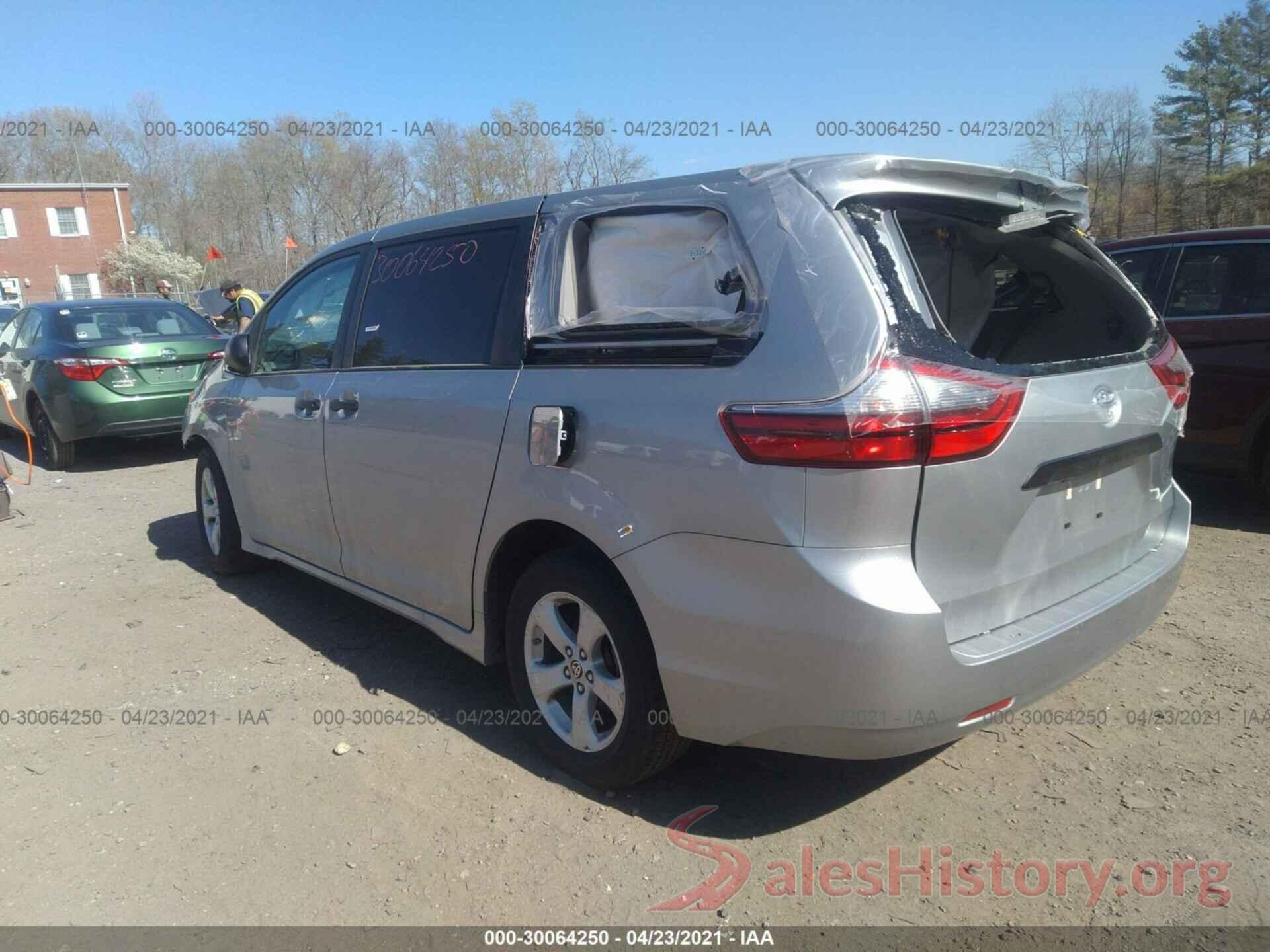 5TDZZ3DC6LS069568 2020 TOYOTA SIENNA