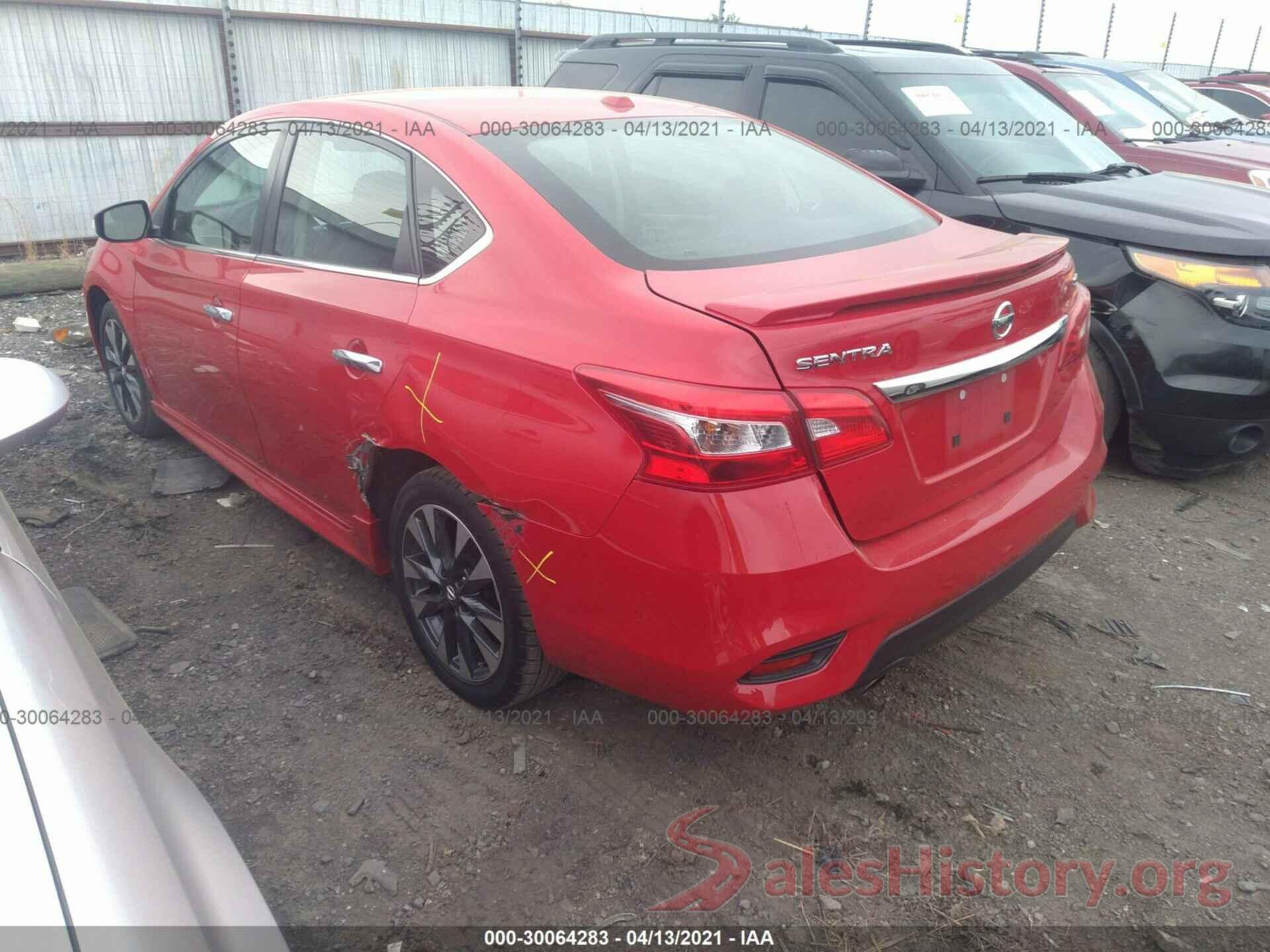 3N1AB7AP6KY307994 2019 NISSAN SENTRA