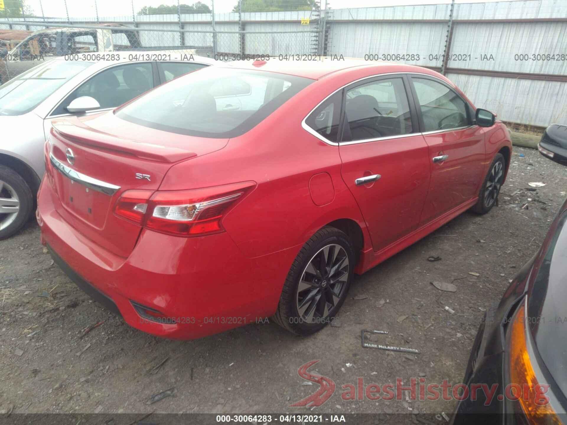 3N1AB7AP6KY307994 2019 NISSAN SENTRA