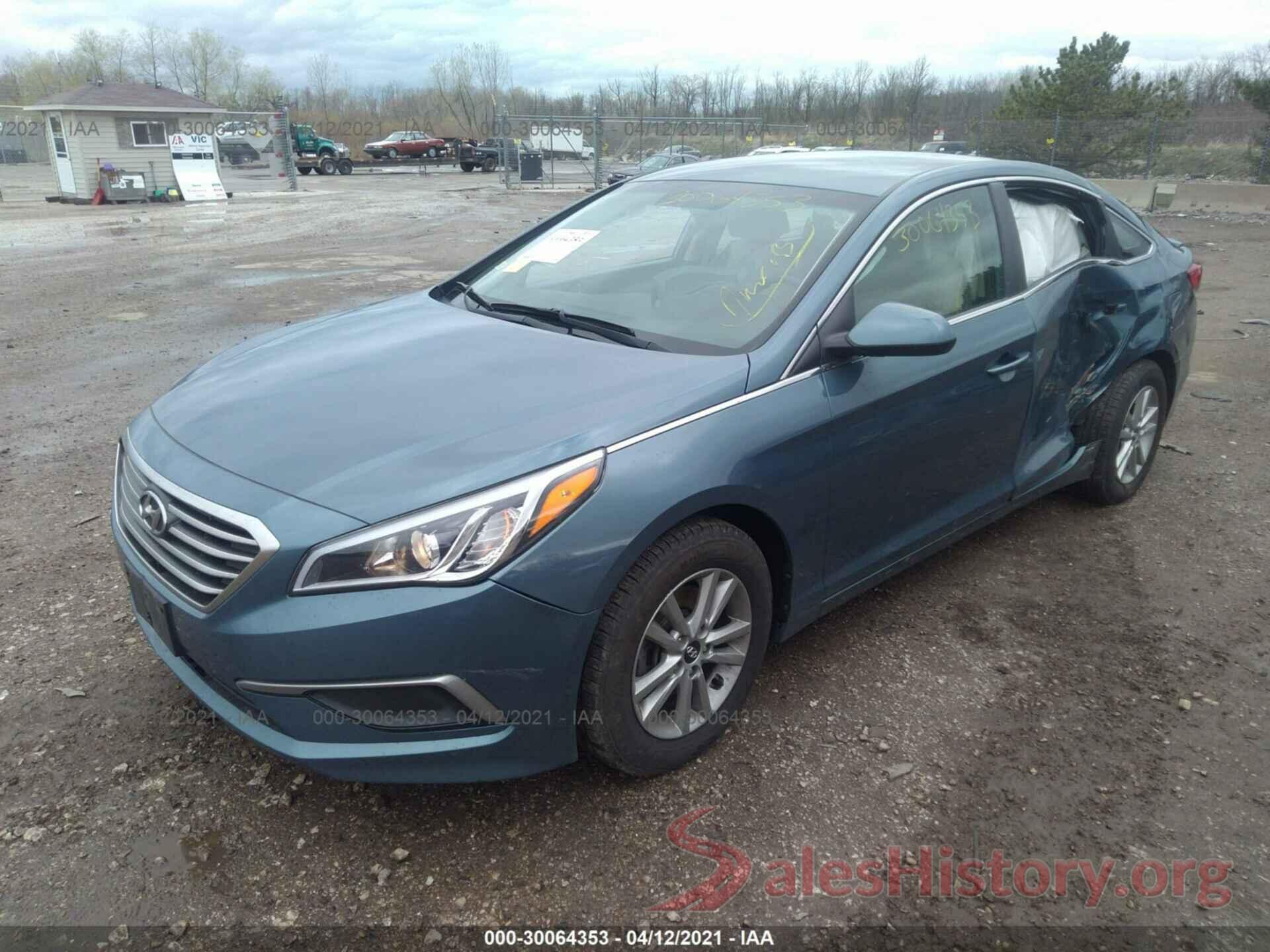 5NPE24AF6GH289117 2016 HYUNDAI SONATA