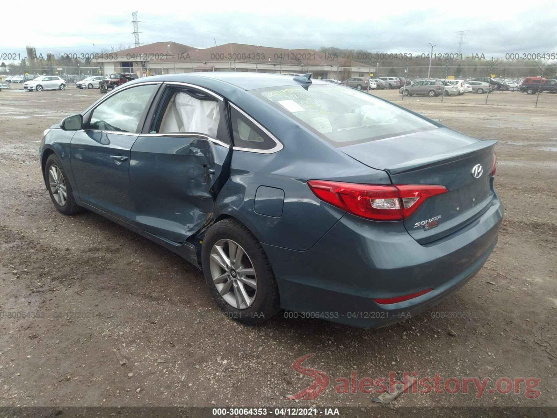 5NPE24AF6GH289117 2016 HYUNDAI SONATA