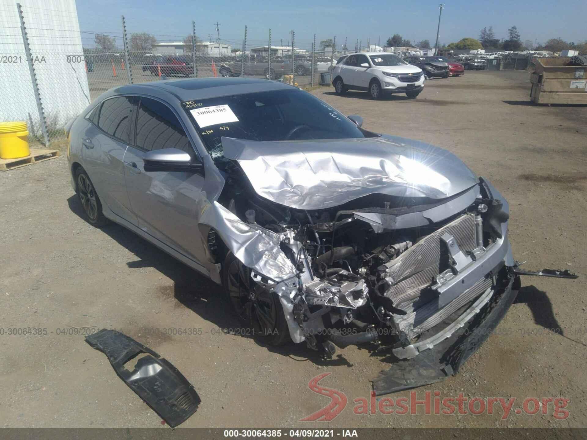 SHHFK7H60KU417532 2019 HONDA CIVIC HATCHBACK