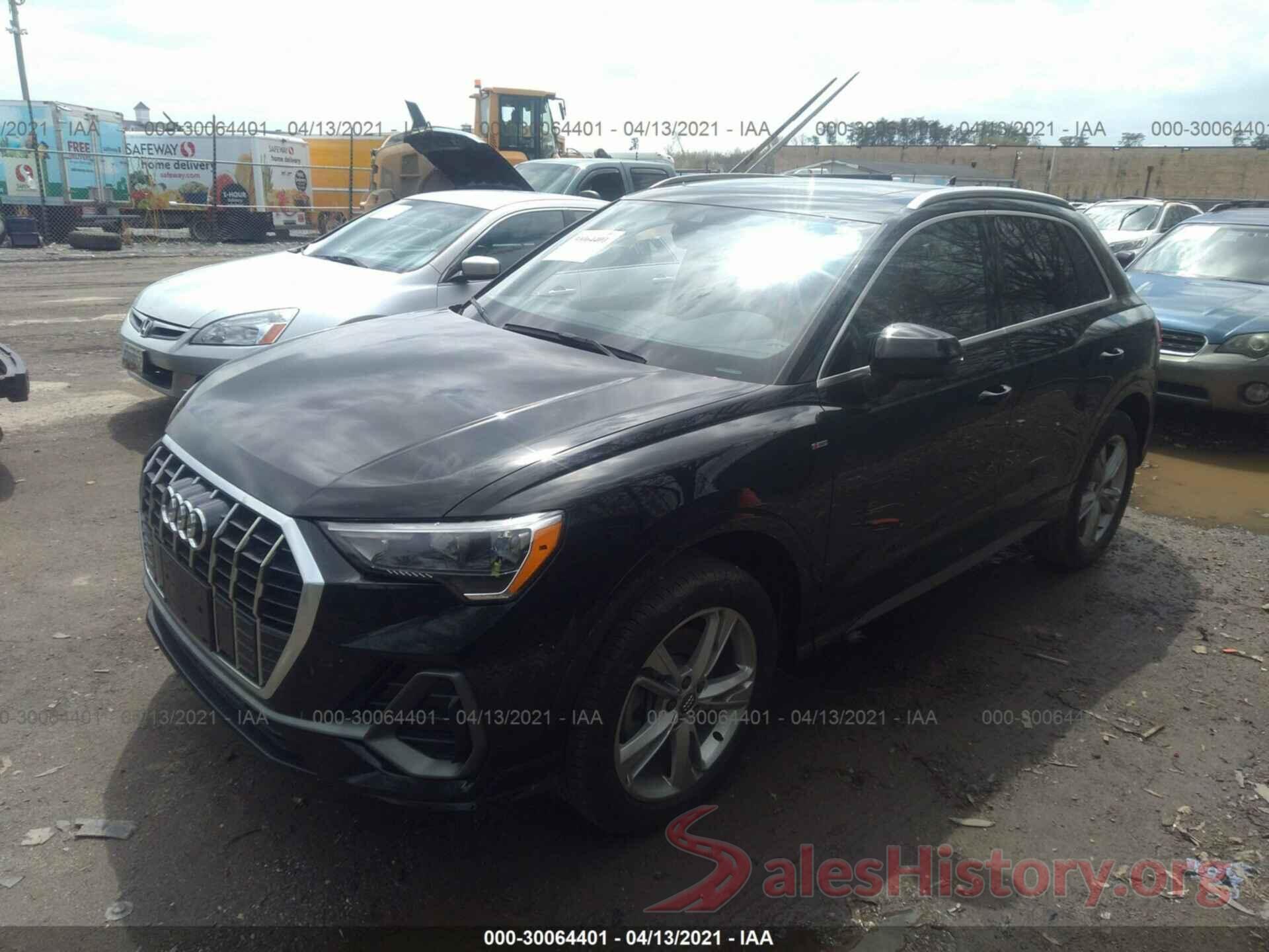 WA1DECF39L1083927 2020 AUDI Q3