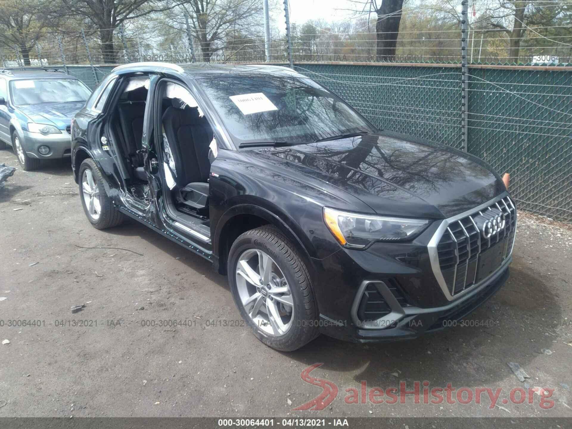 WA1DECF39L1083927 2020 AUDI Q3