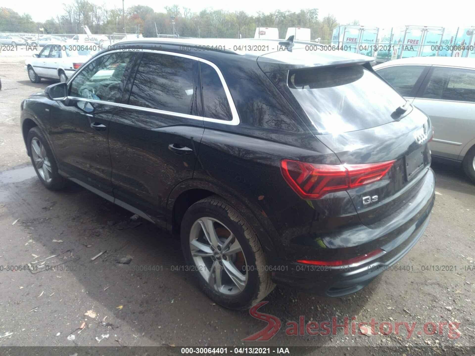 WA1DECF39L1083927 2020 AUDI Q3