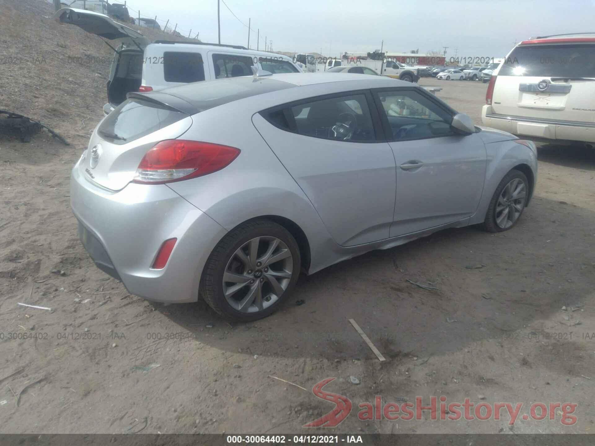 KMHTC6AD4HU309530 2017 HYUNDAI VELOSTER